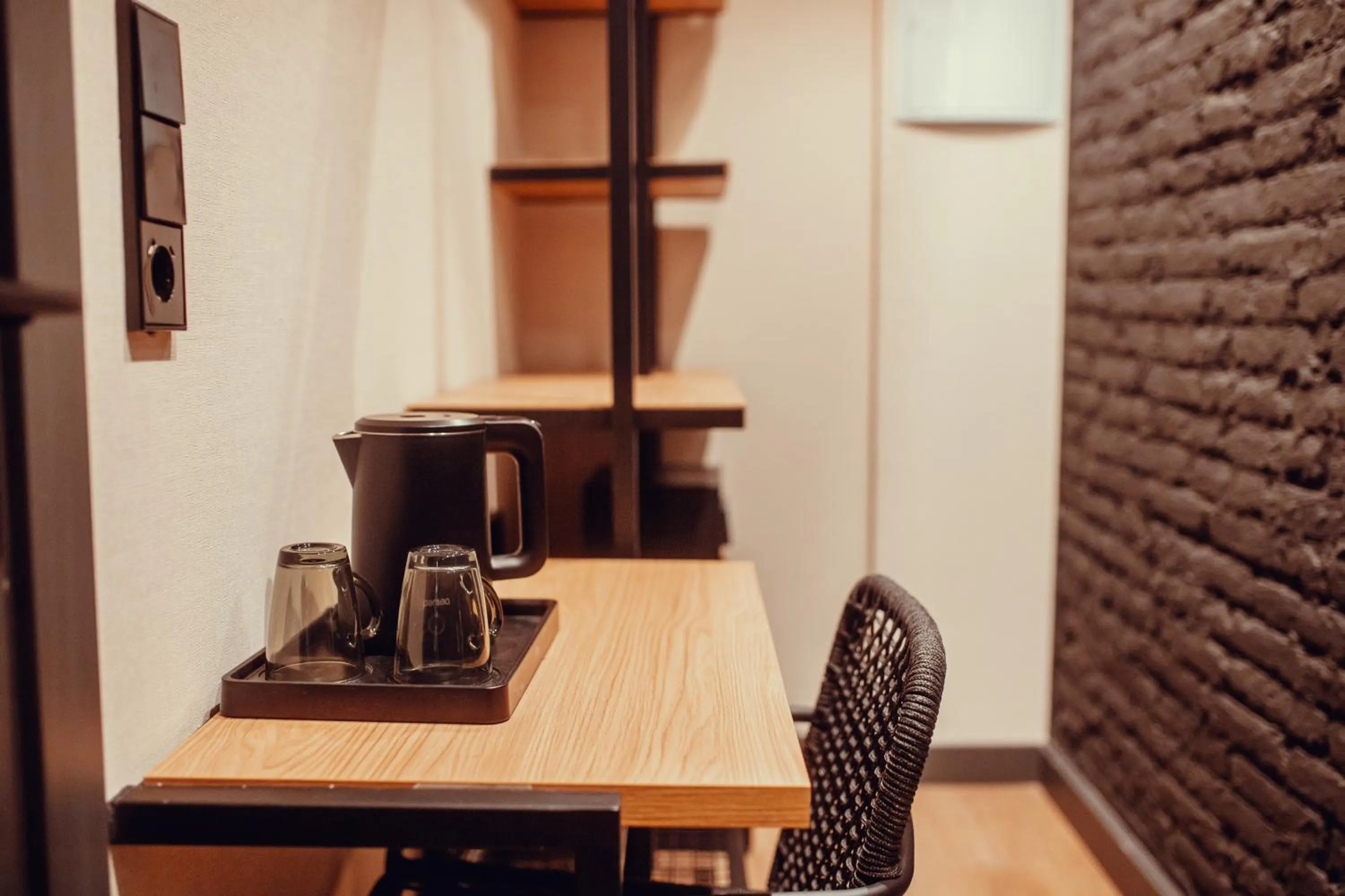 Coffee/tea facilities in Hotel Transit
