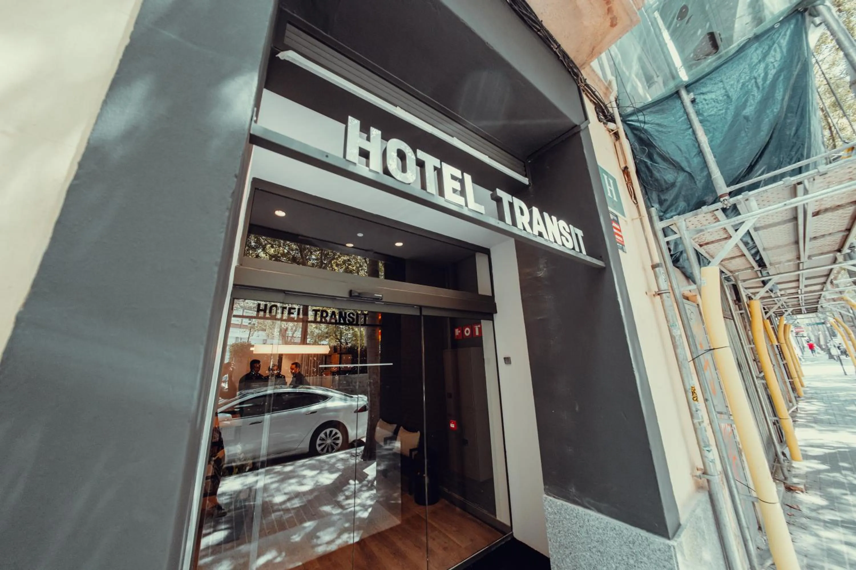 Property logo or sign in Hotel Transit