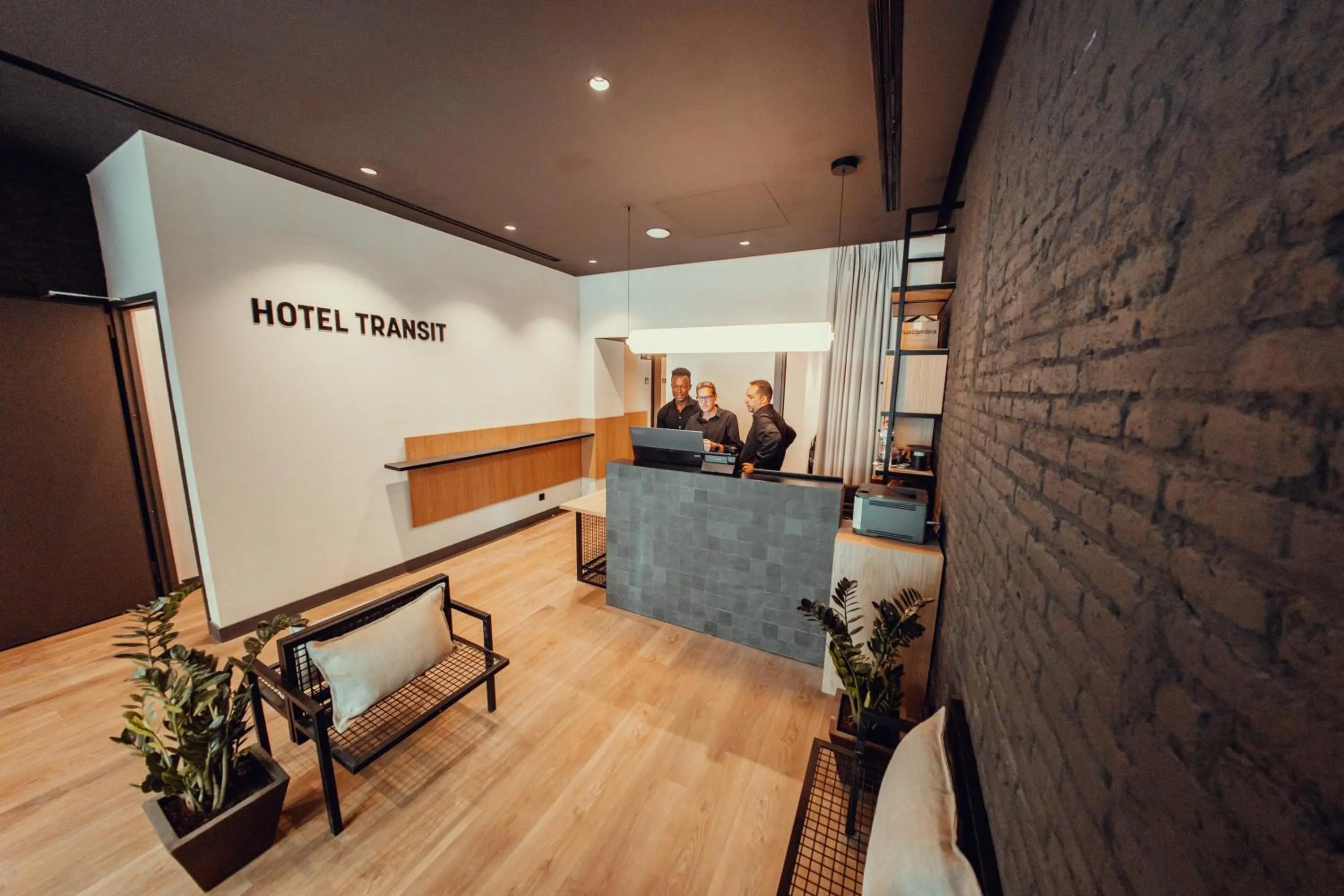 Living room in Hotel Transit