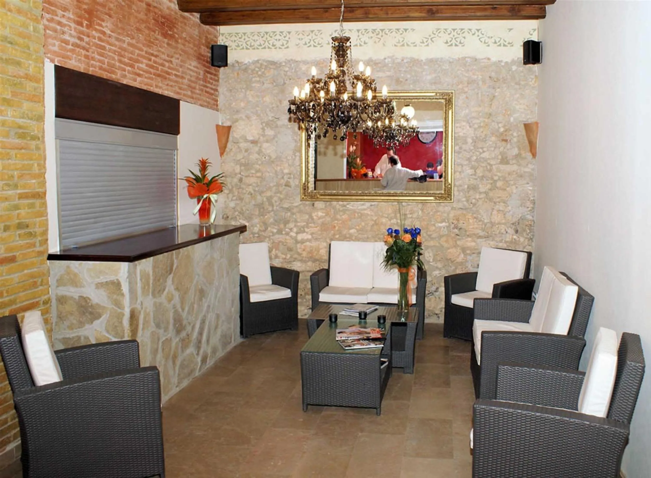 Lobby or reception in Parrots Sitges Hotel