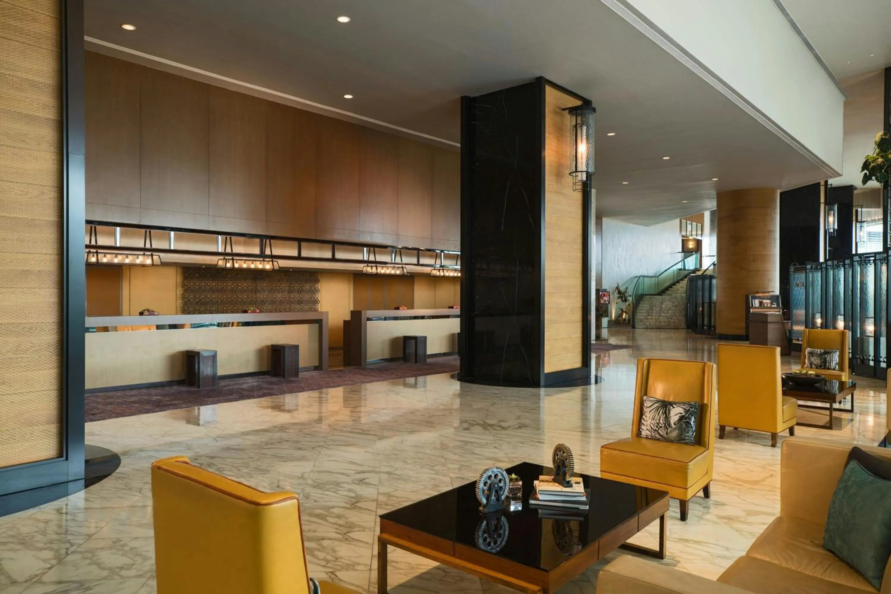 Lobby or reception in Renaissance Hong Kong Harbour View Hotel