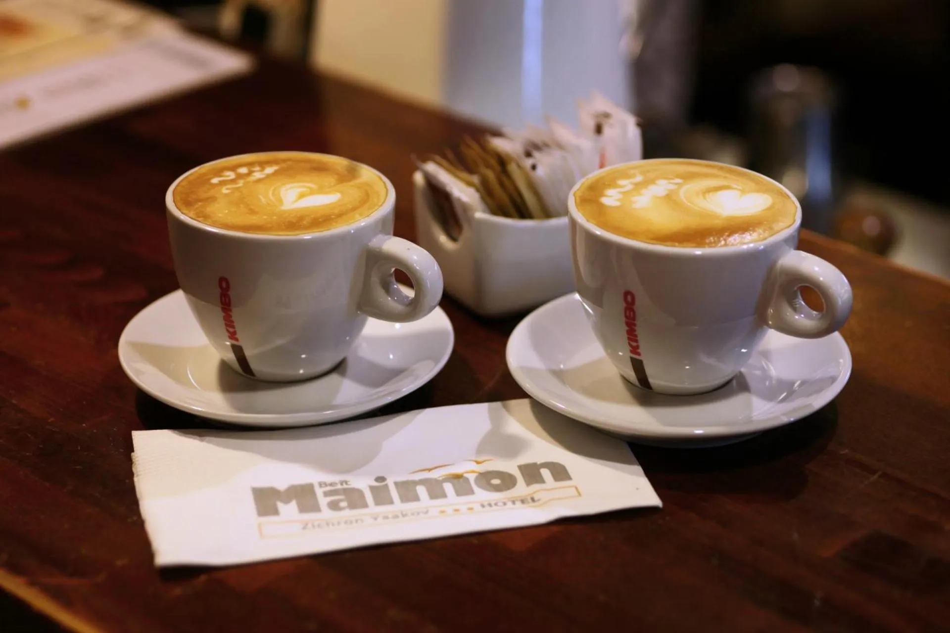 Drinks in Hotel Beit Maimon