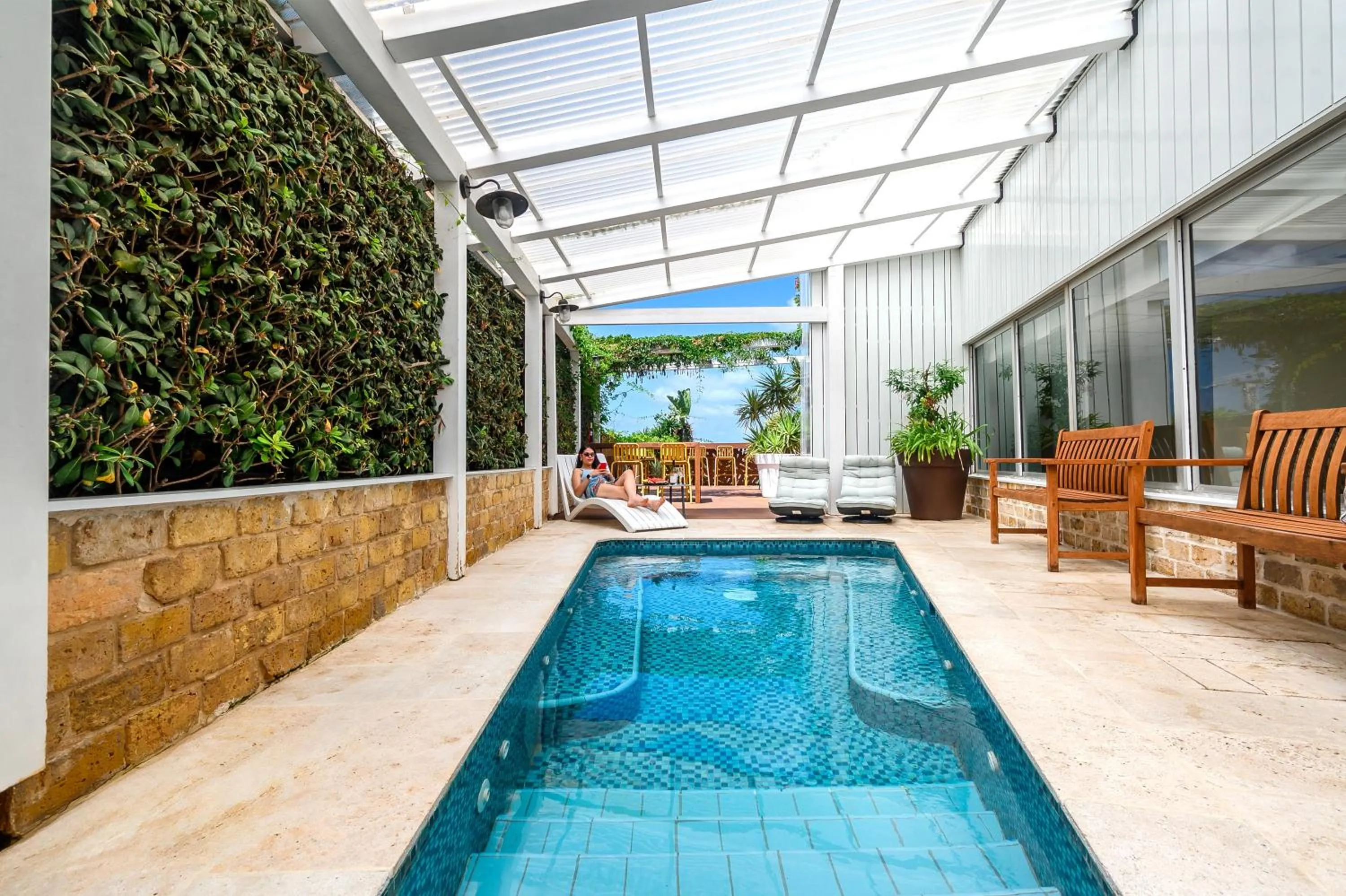 Hot Tub in Hotel Beit Maimon