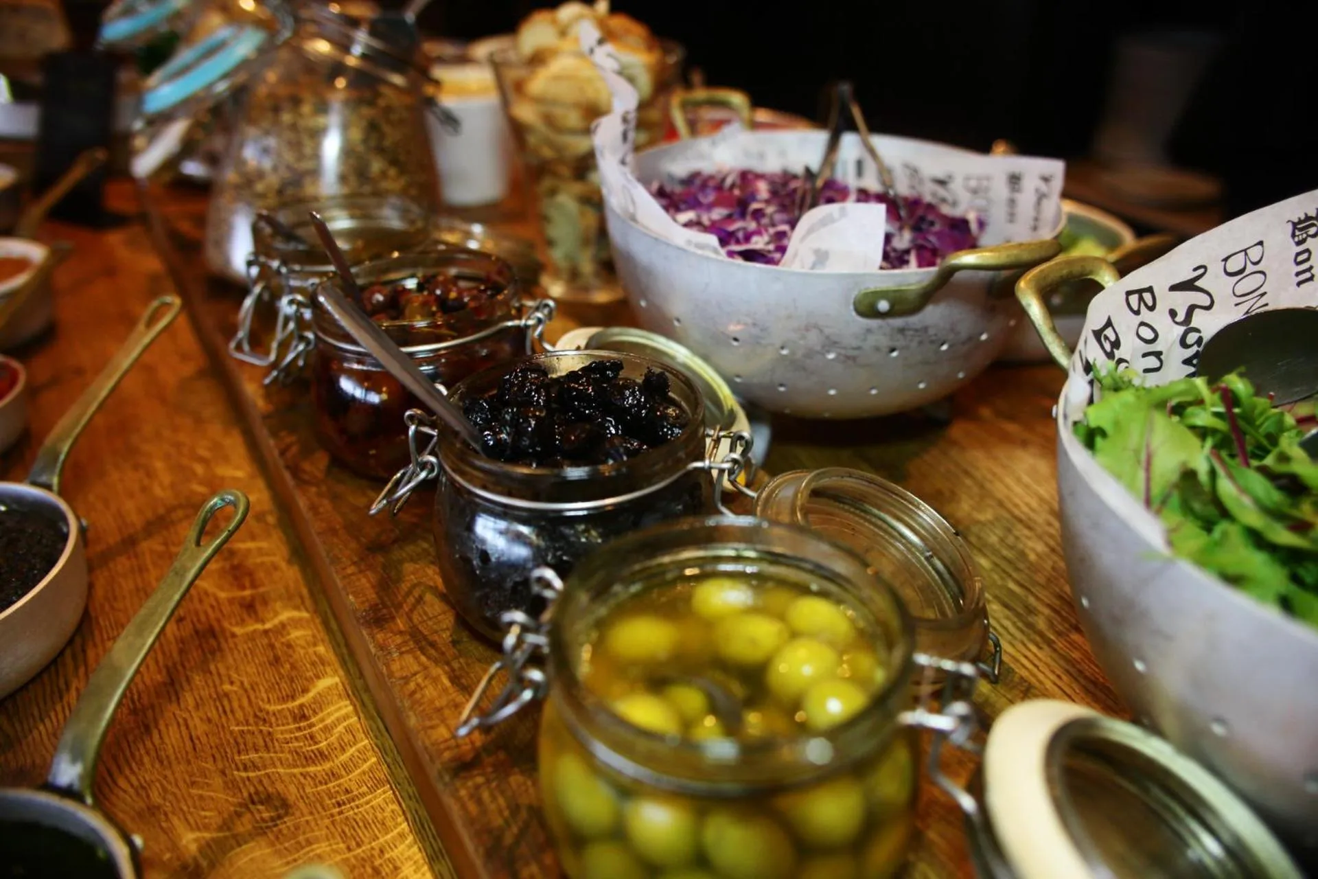 Buffet breakfast in Hotel Beit Maimon