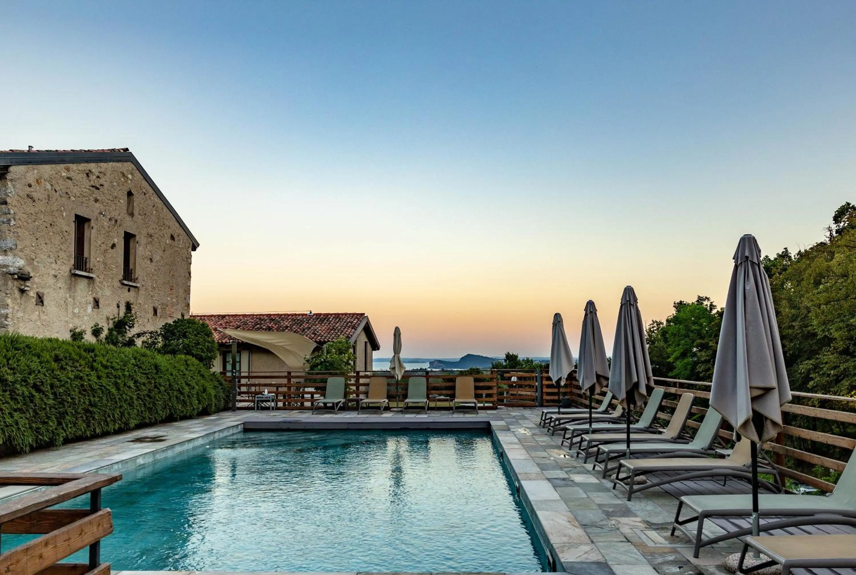 Pool view in Premignaga Natural Home