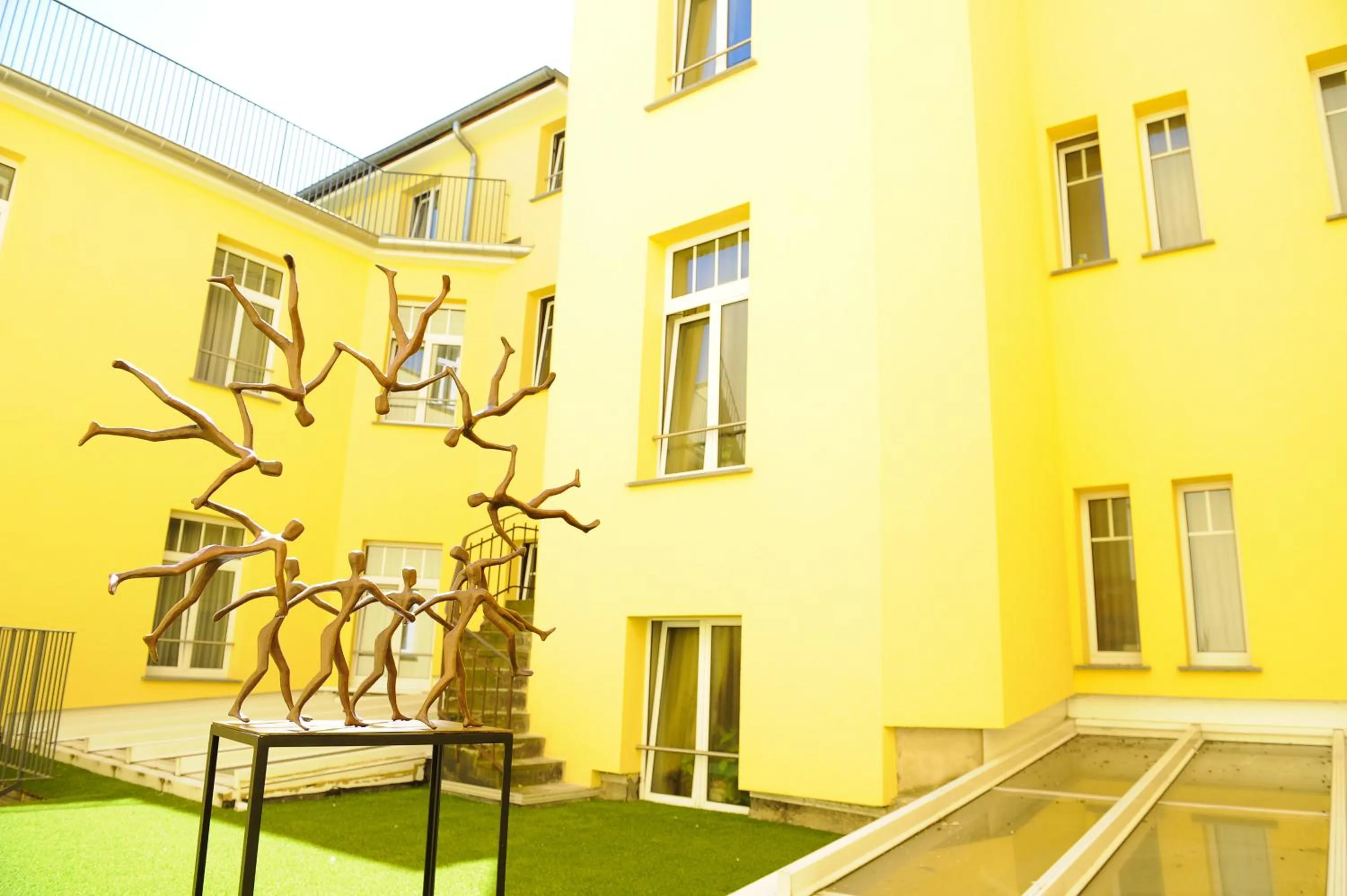 Decorative detail in Hotel Perrin - former Carlton