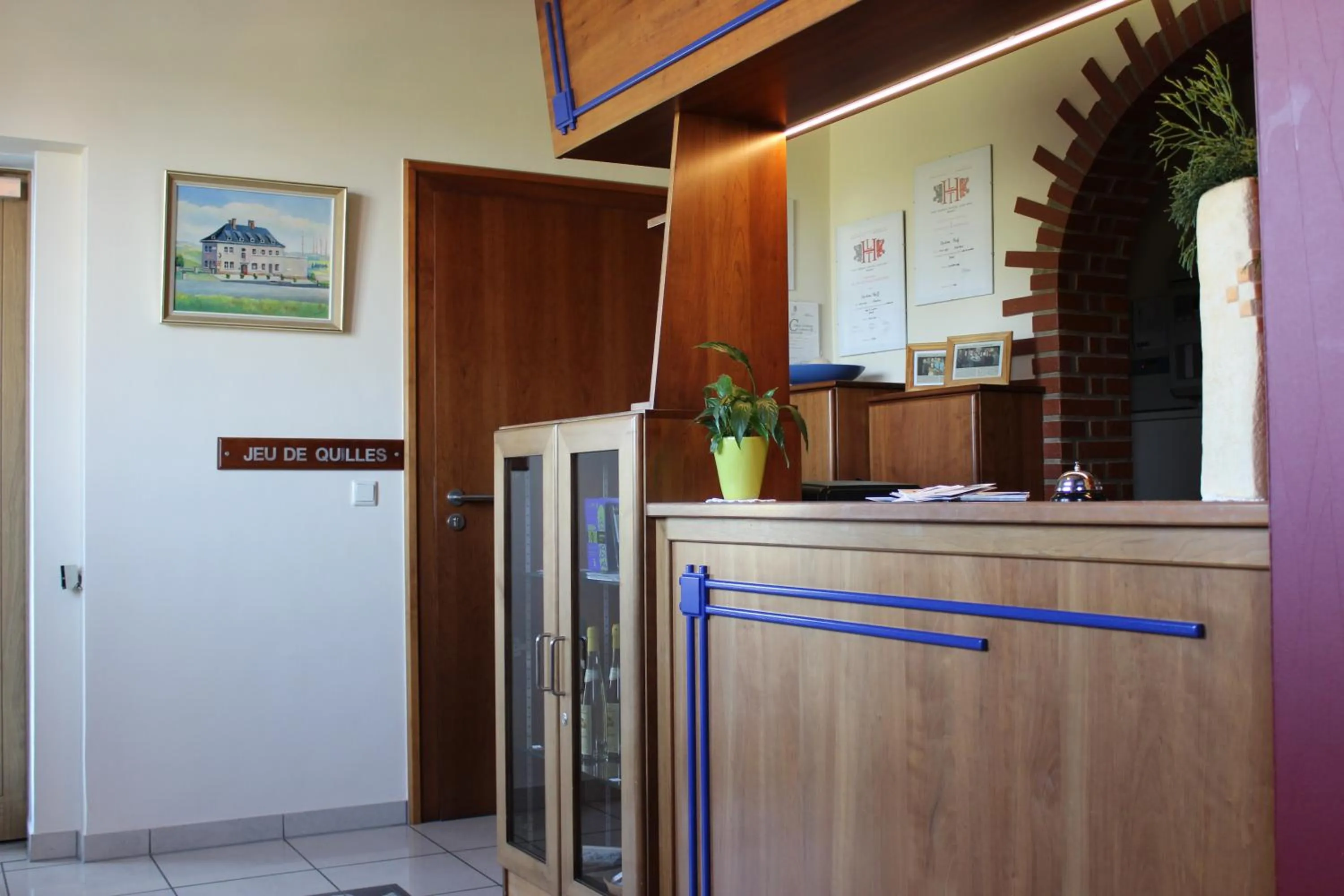 Lobby or reception in Hotel Reiff