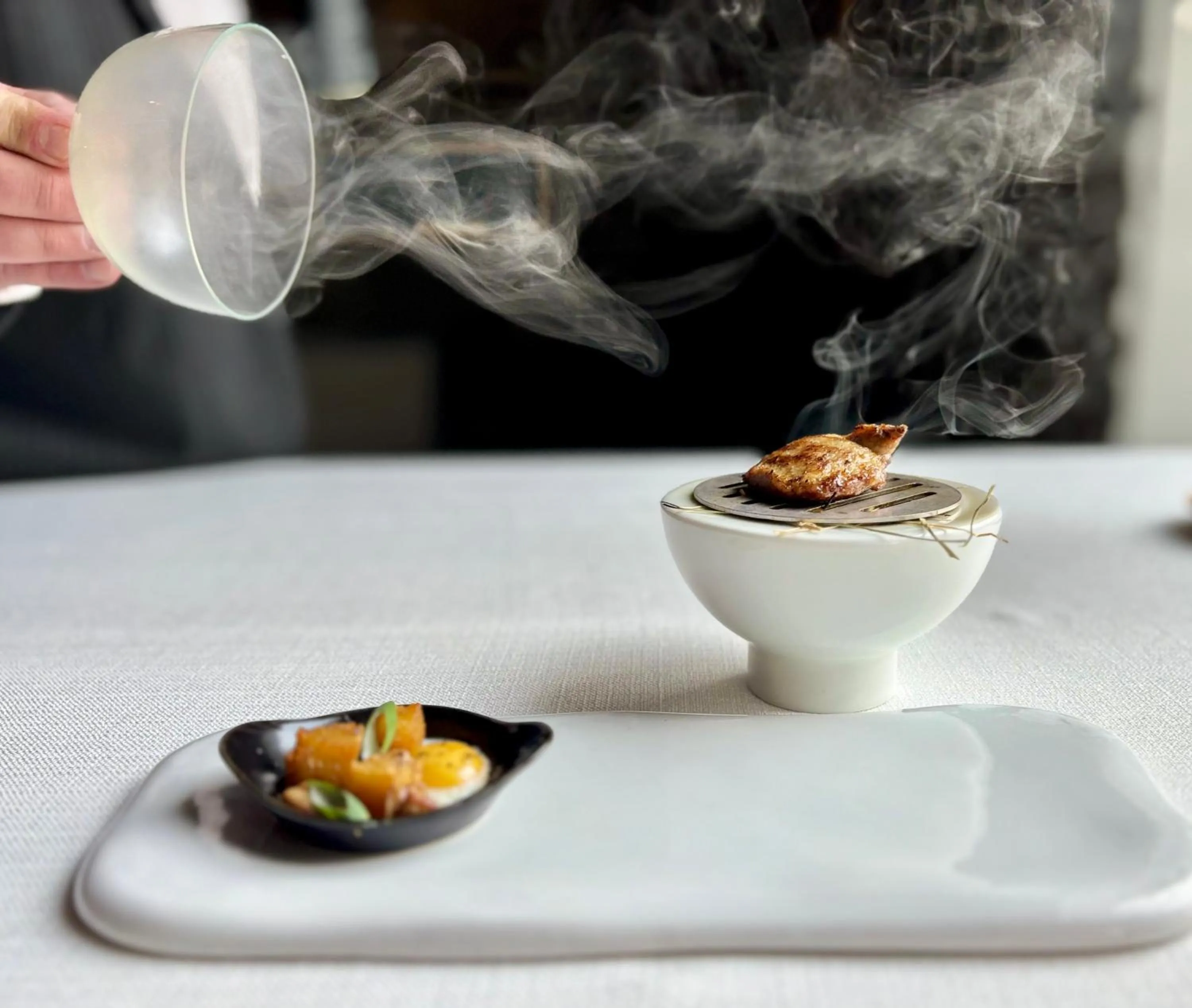 Restaurant/places to eat in The Seven Hotel