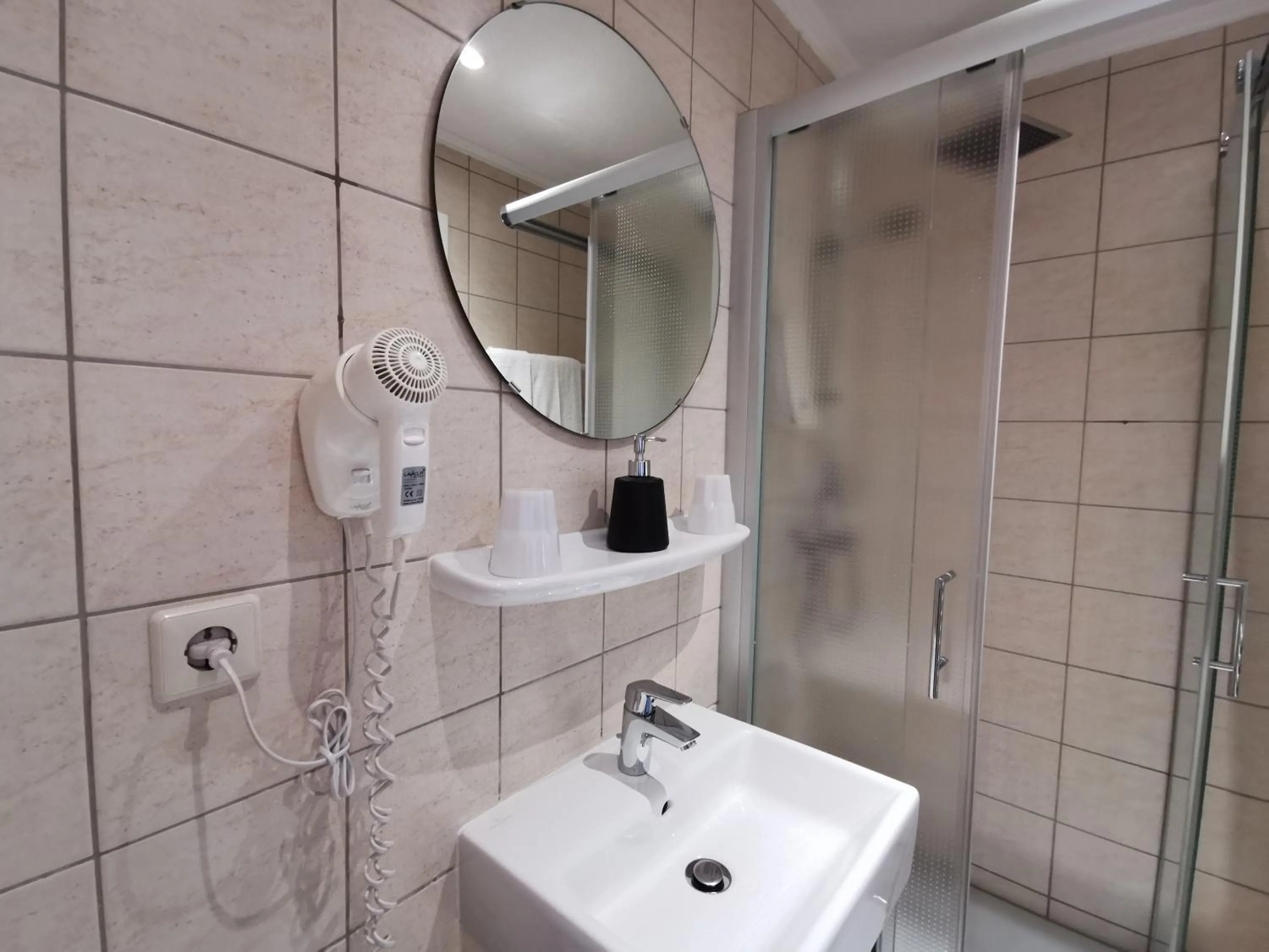 Bathroom in BIVIUS Hotel Restaurant Luxembourg