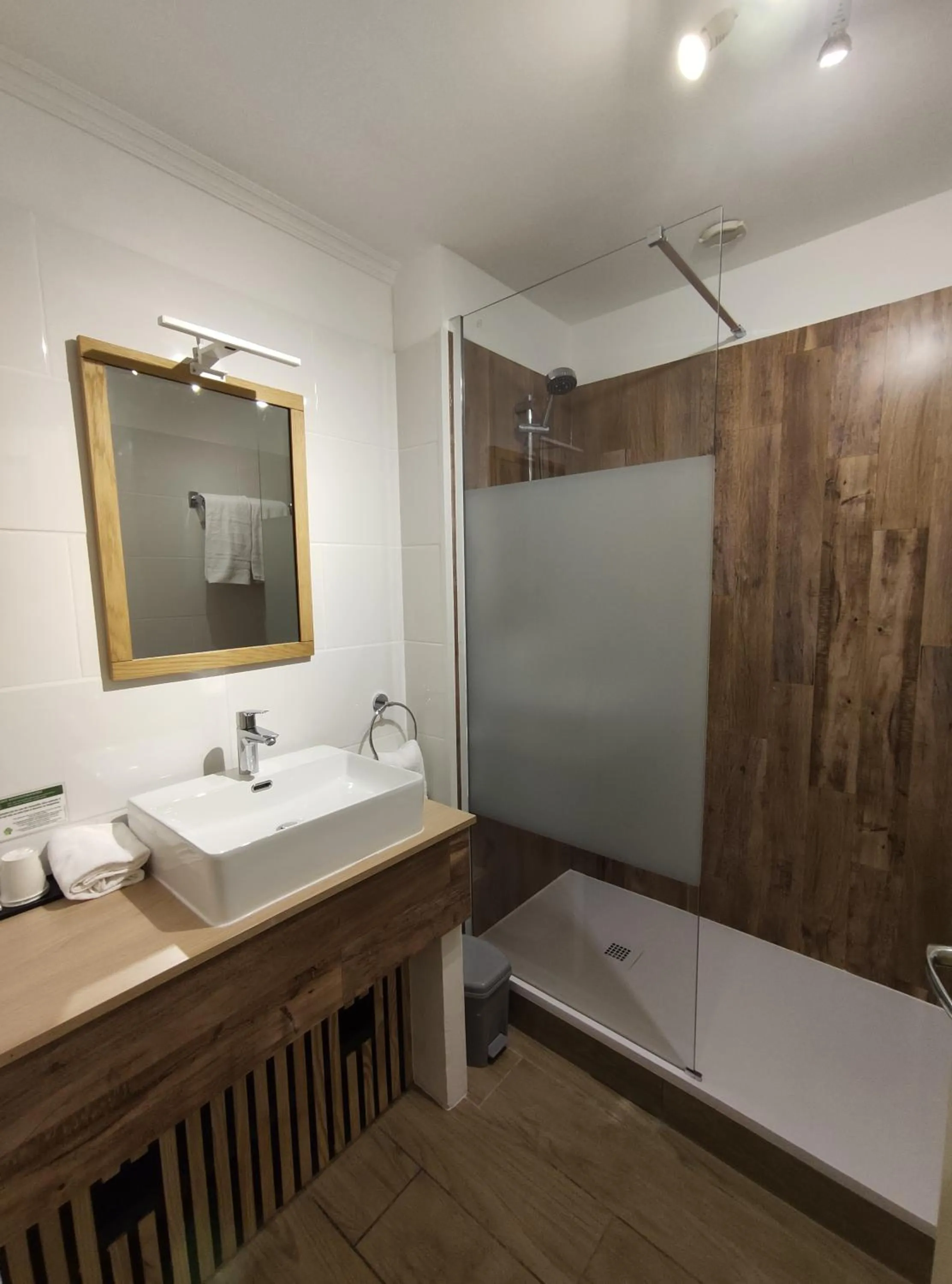 Shower in Le Pavillon Saint-Martin