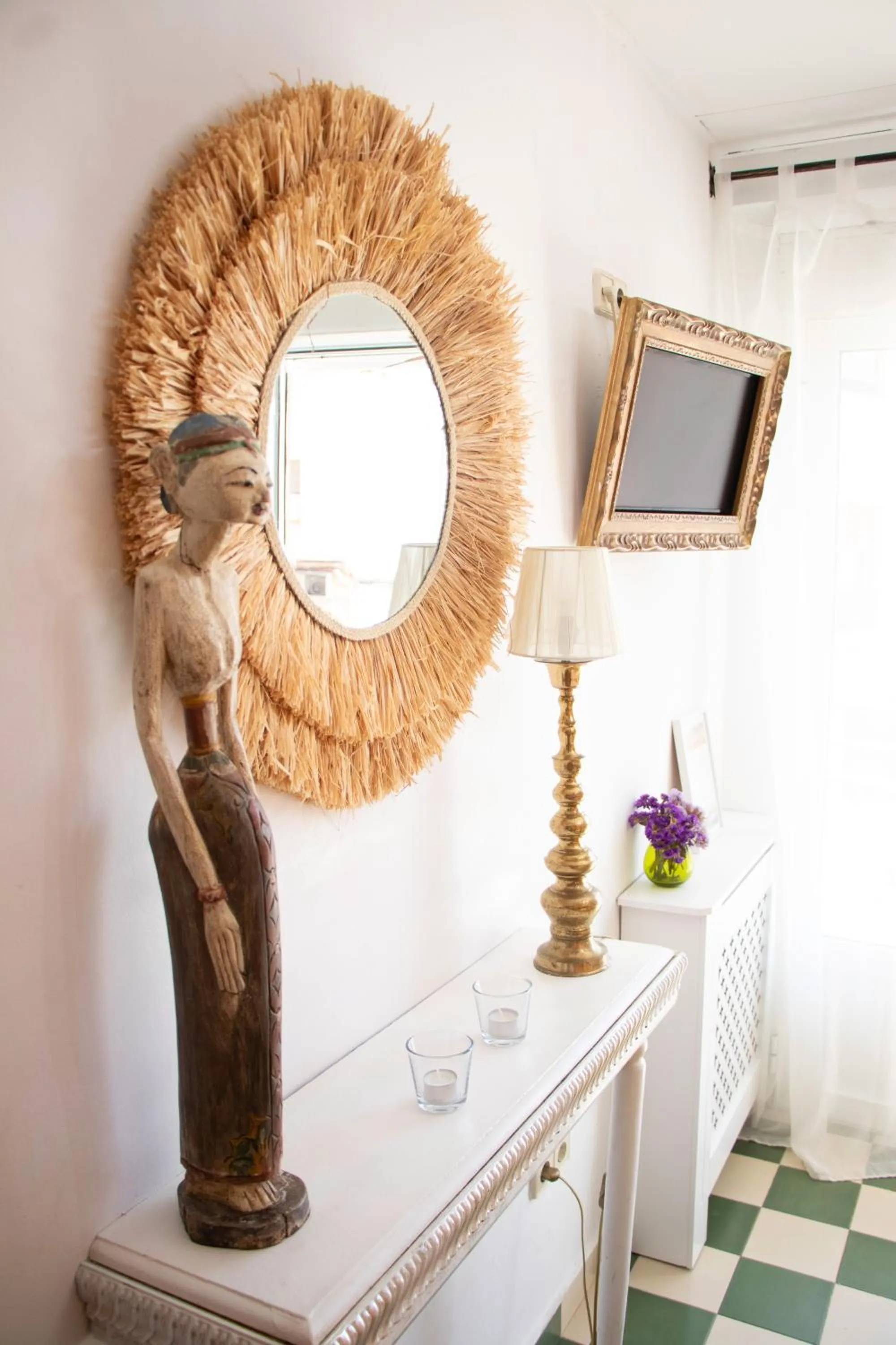 Decorative detail in La Fonda Benissa, Grupo Terra de Mar, alojamientos con encanto