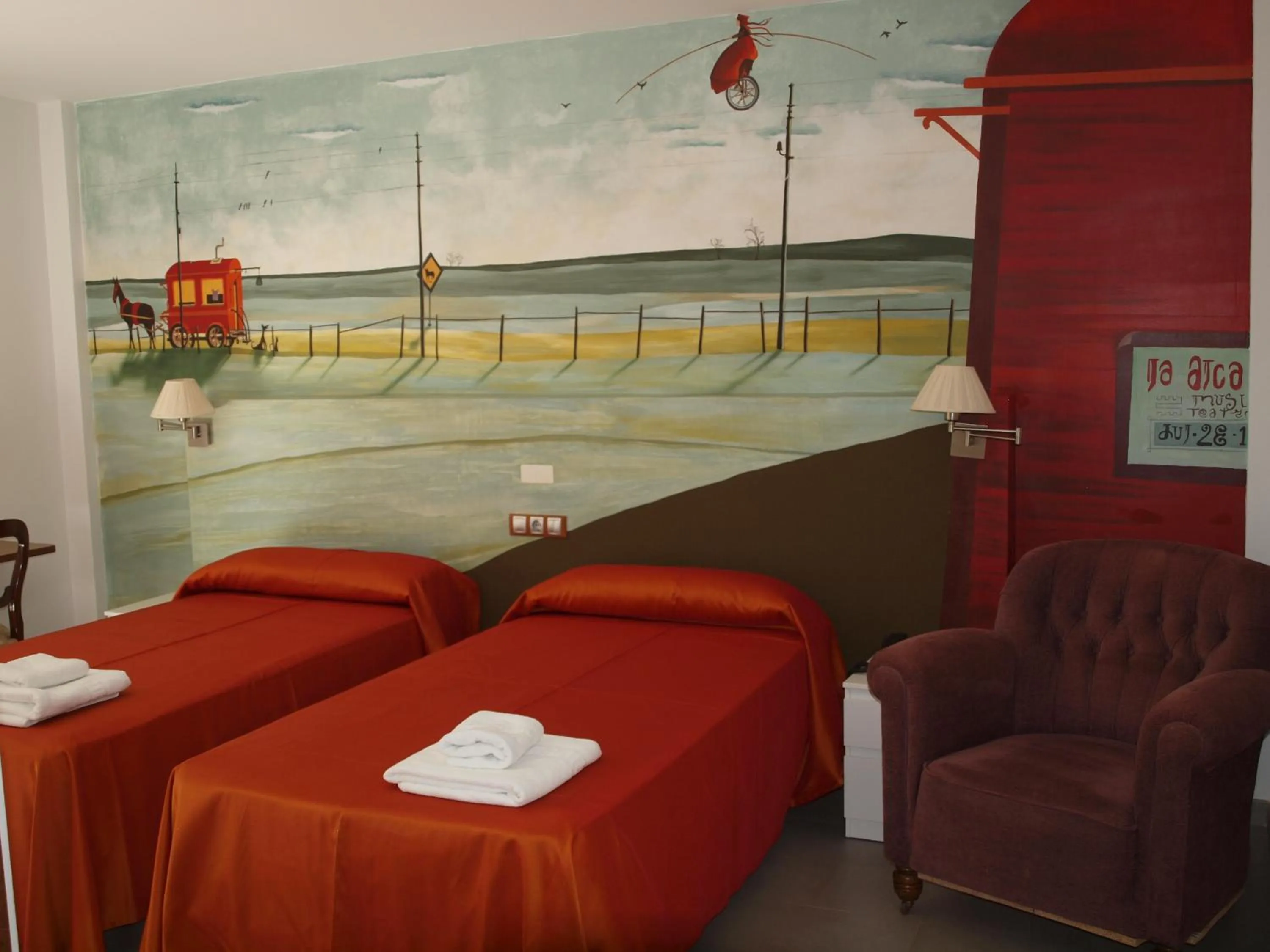 Bedroom in Hotel Rural La Alcanacia