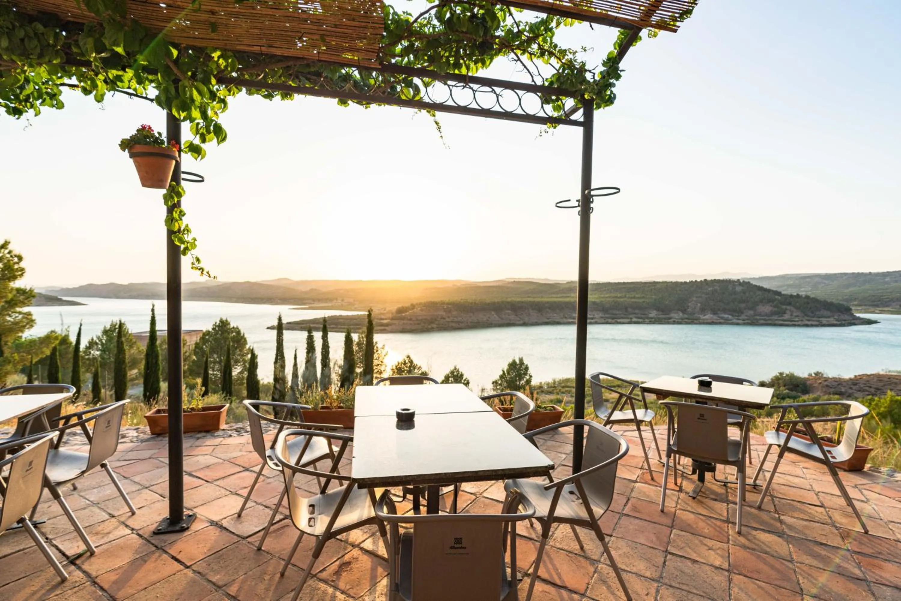 Balcony/Terrace in Hotel Rural La Alcanacia