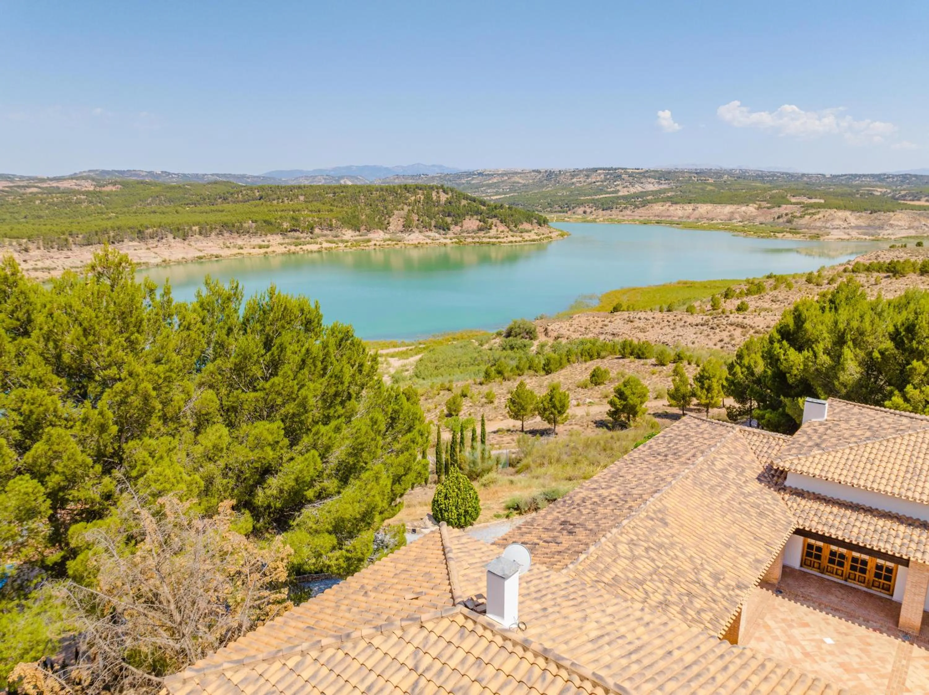Bird's eye view in Hotel Rural La Alcanacia