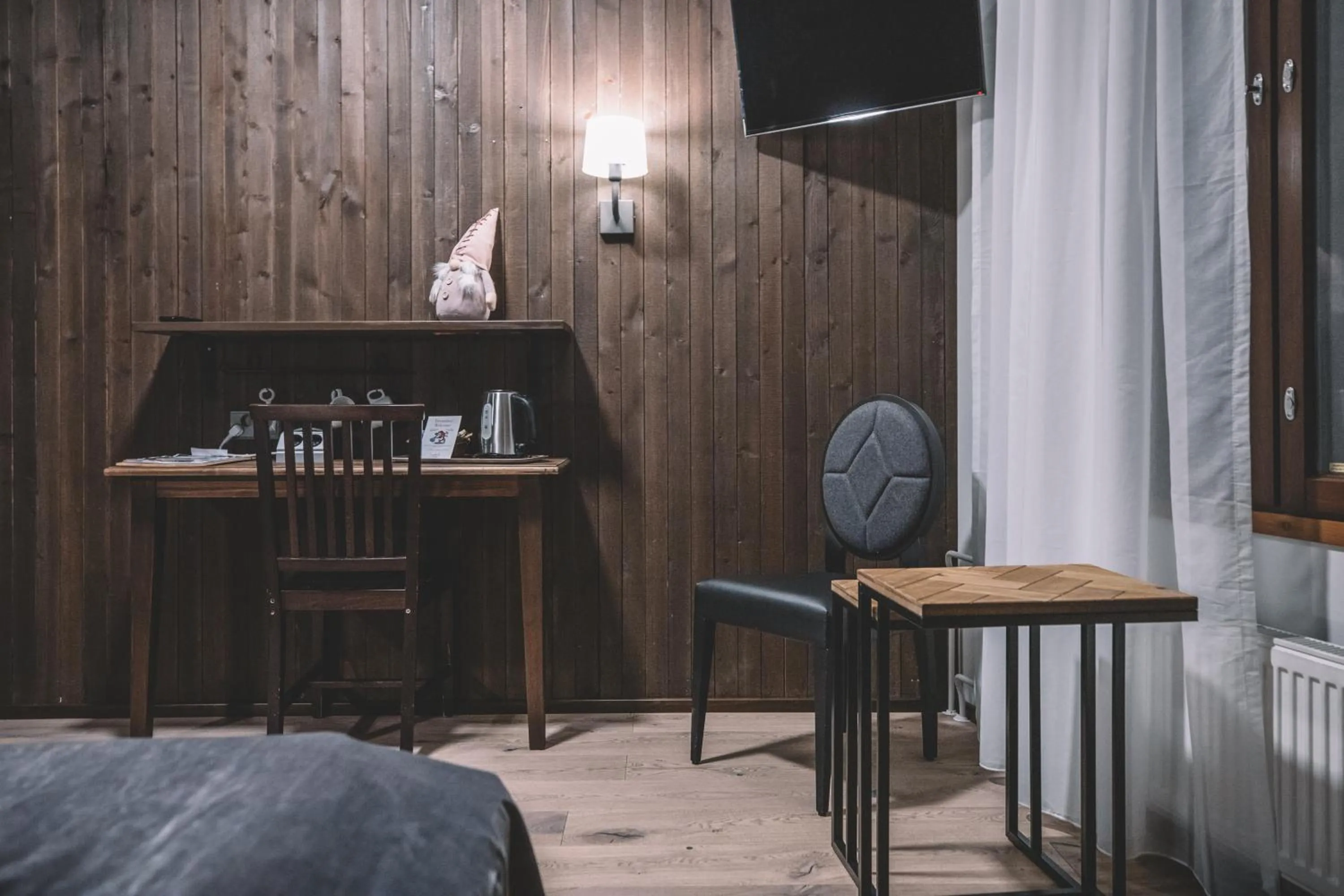 Bedroom, Bed in Santa's Hotel Aurora & Igloos