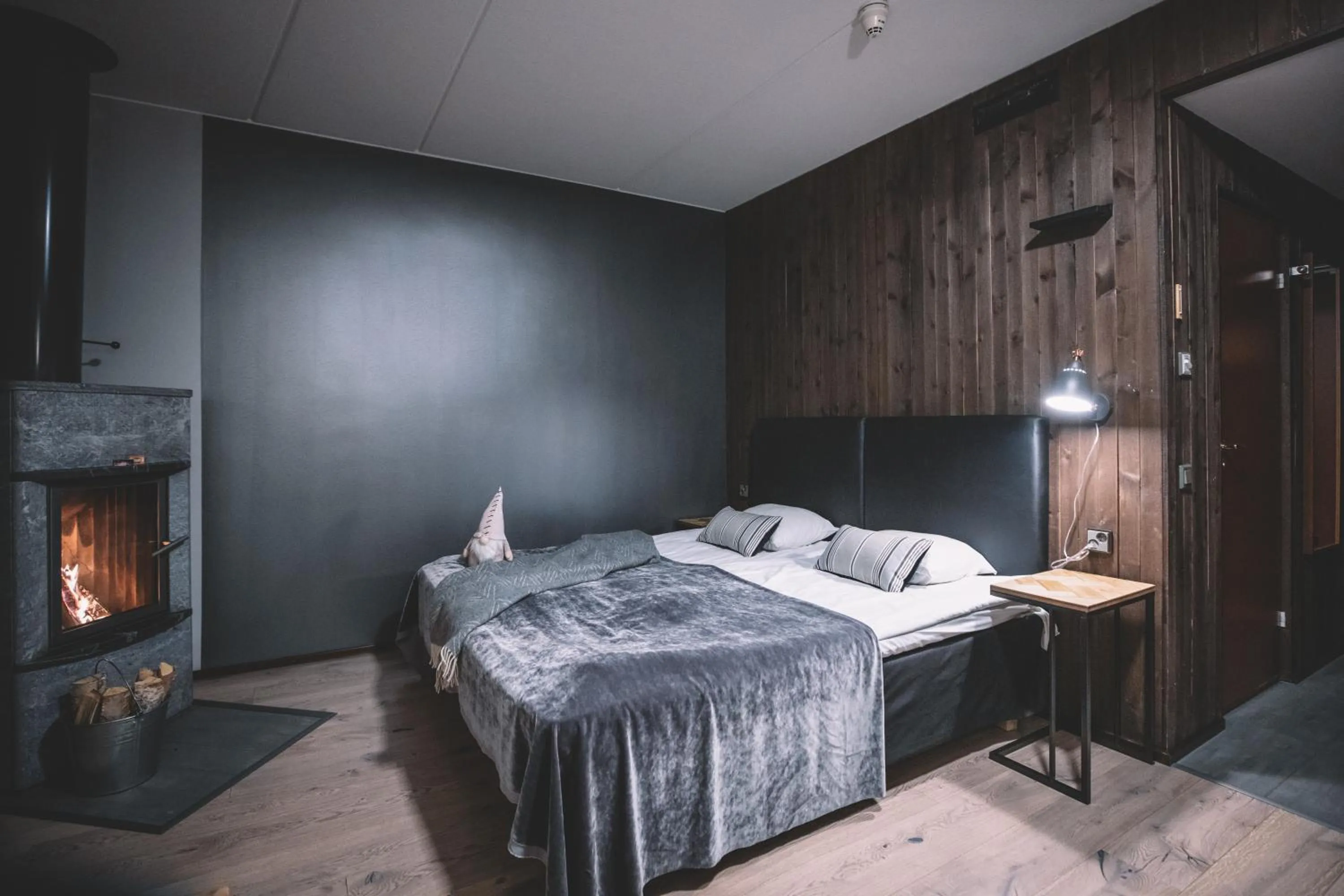 Bedroom, Bed in Santa's Hotel Aurora & Igloos