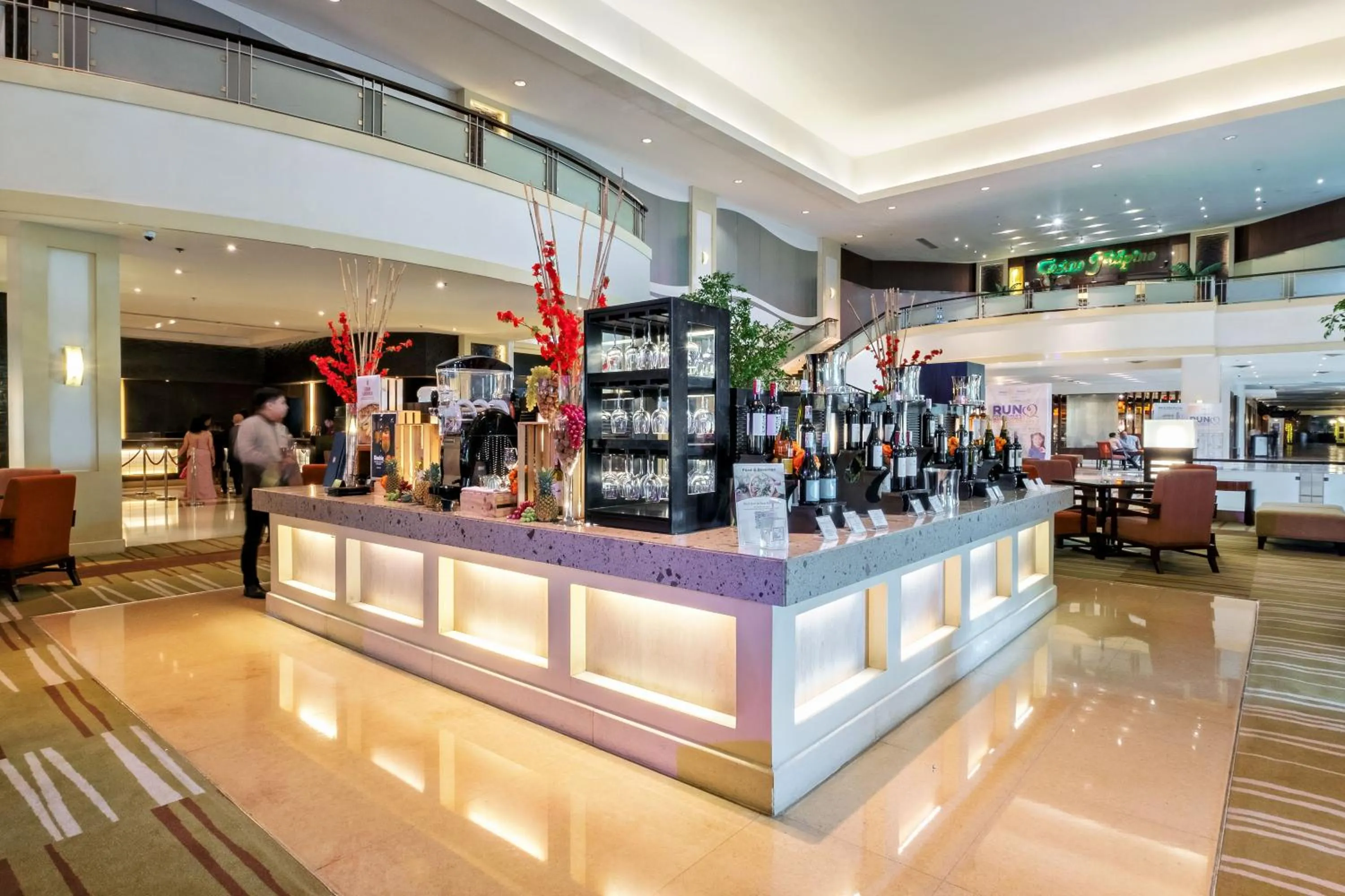 Lobby or reception in Waterfront Cebu City Hotel & Casino