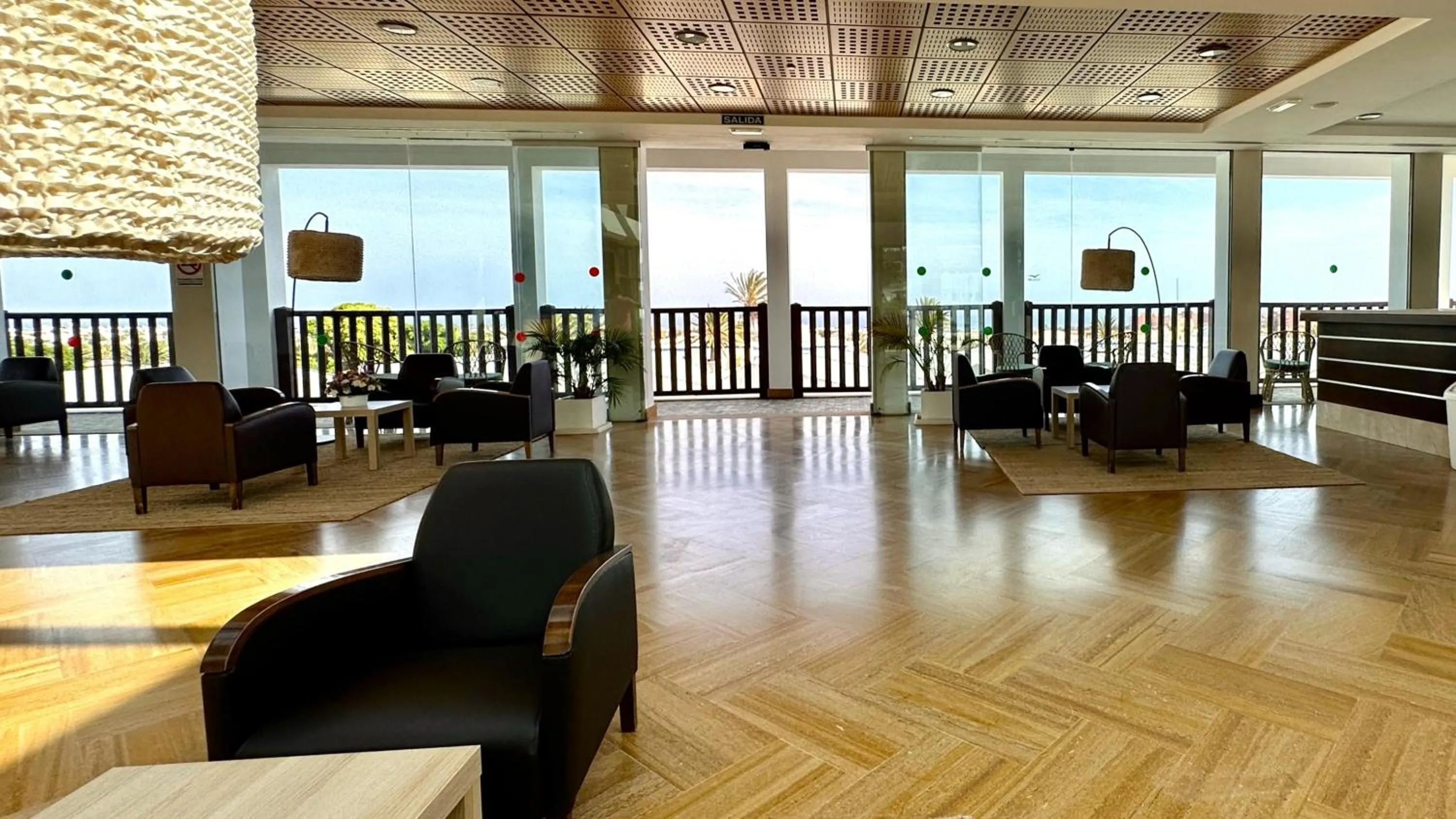 Lobby or reception in Caleta Dorada