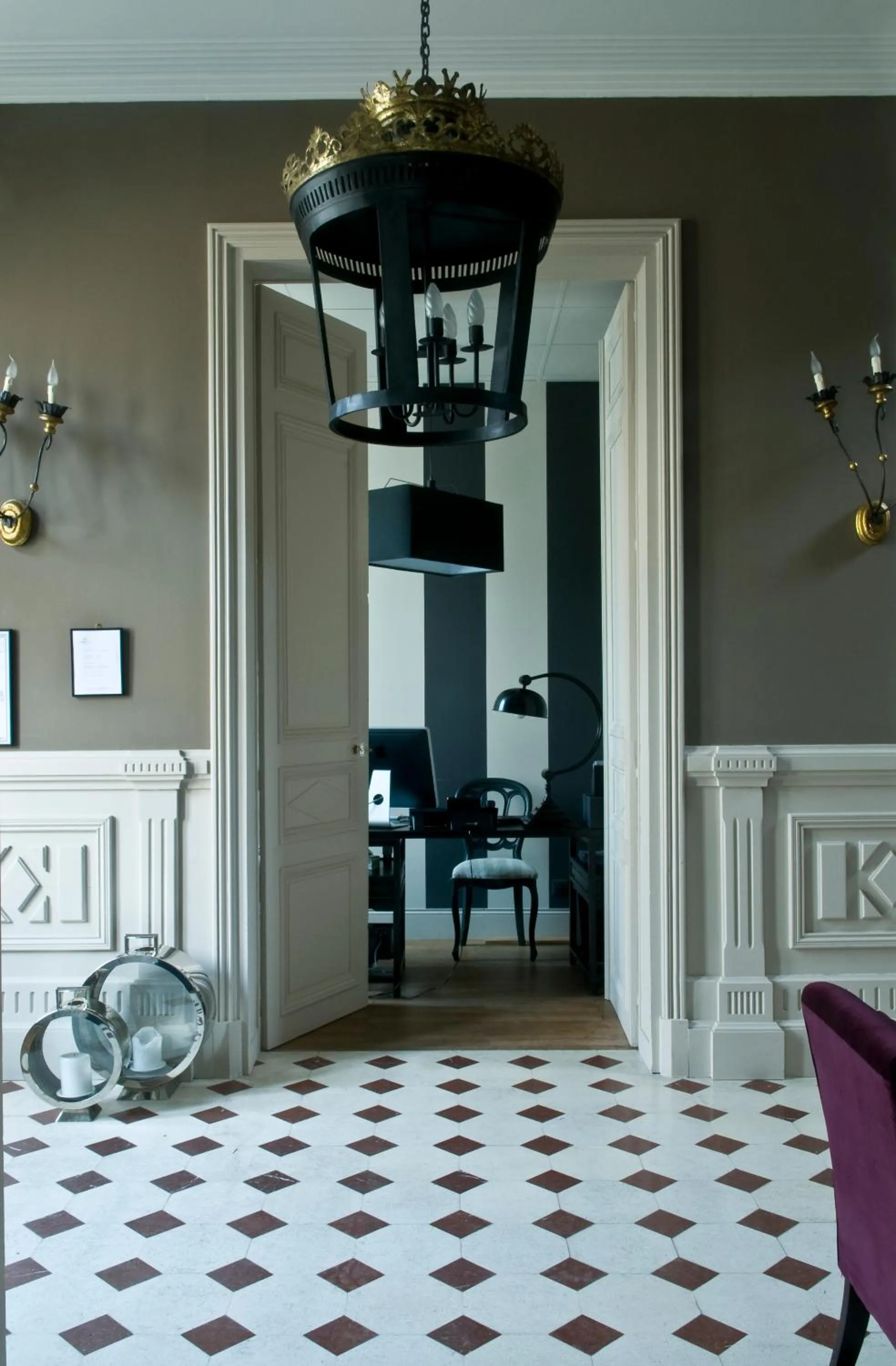 Lobby or reception in Hôtel Particulier - La Chamoiserie