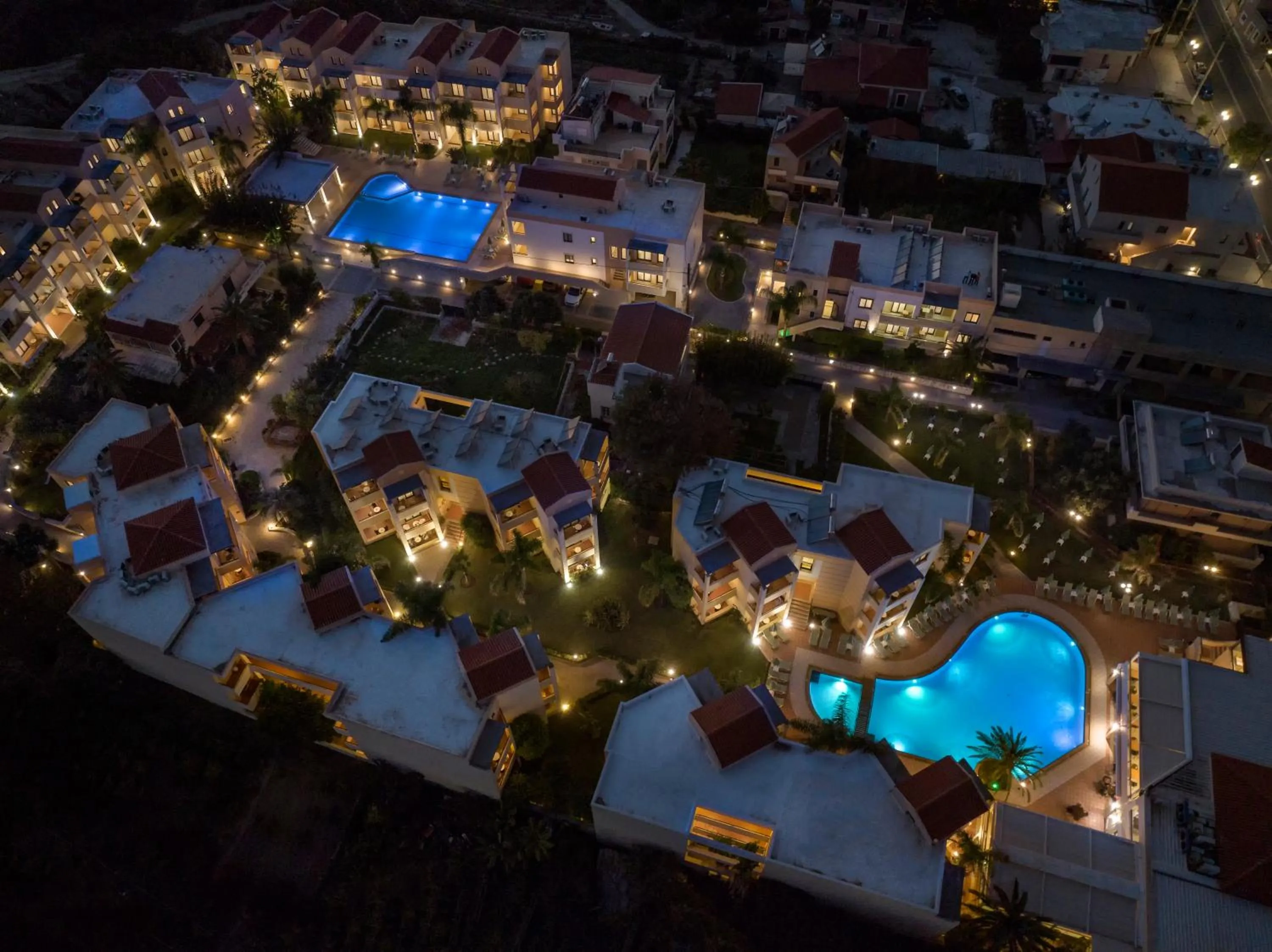 Bird's eye view in Creta Palm Resort Hotel & Apartments