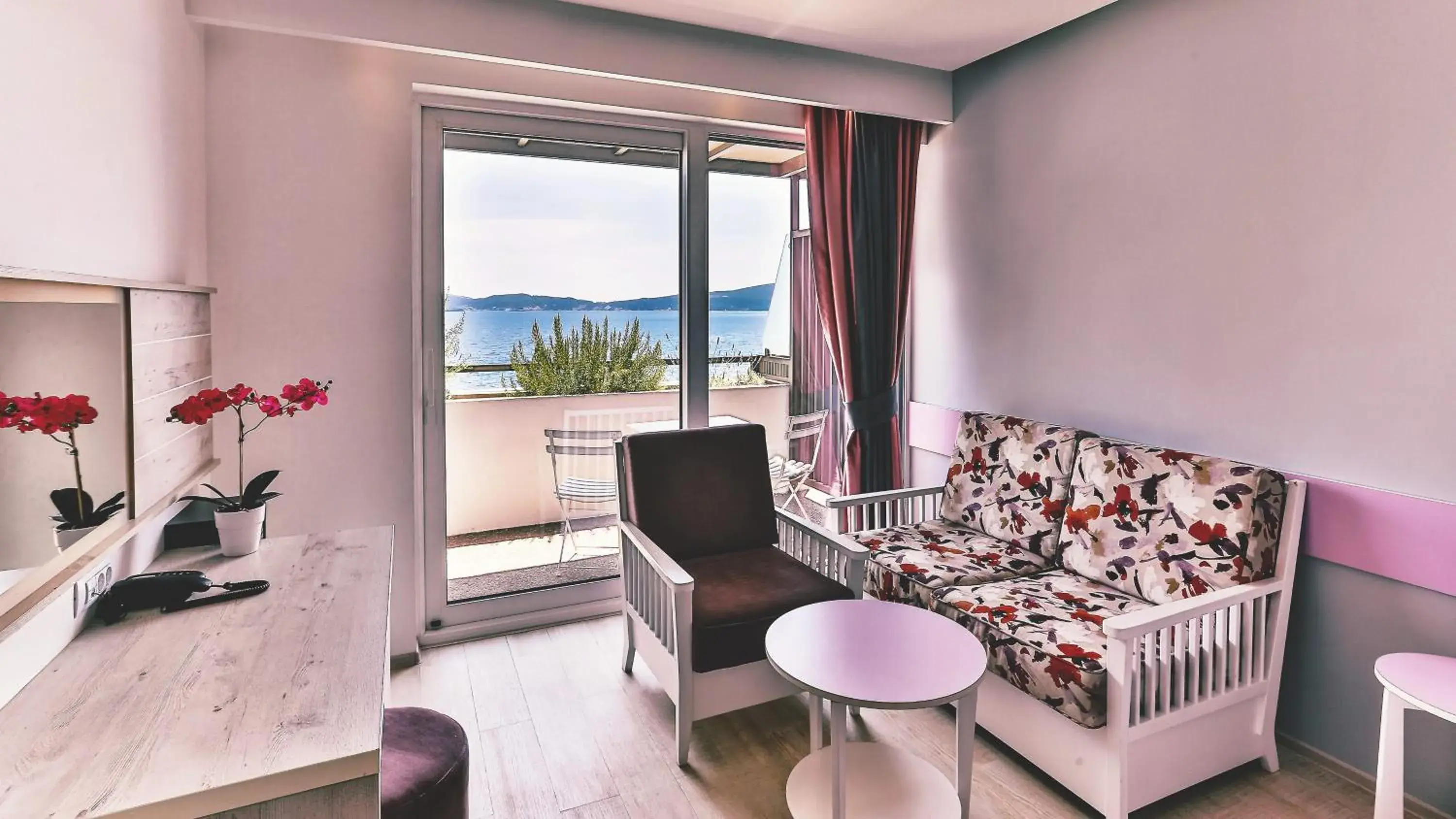 Double Room with Balcony and Sea View in Carine Hotel Park Double Room with Balcony and Sea View in Carine Hotel Park