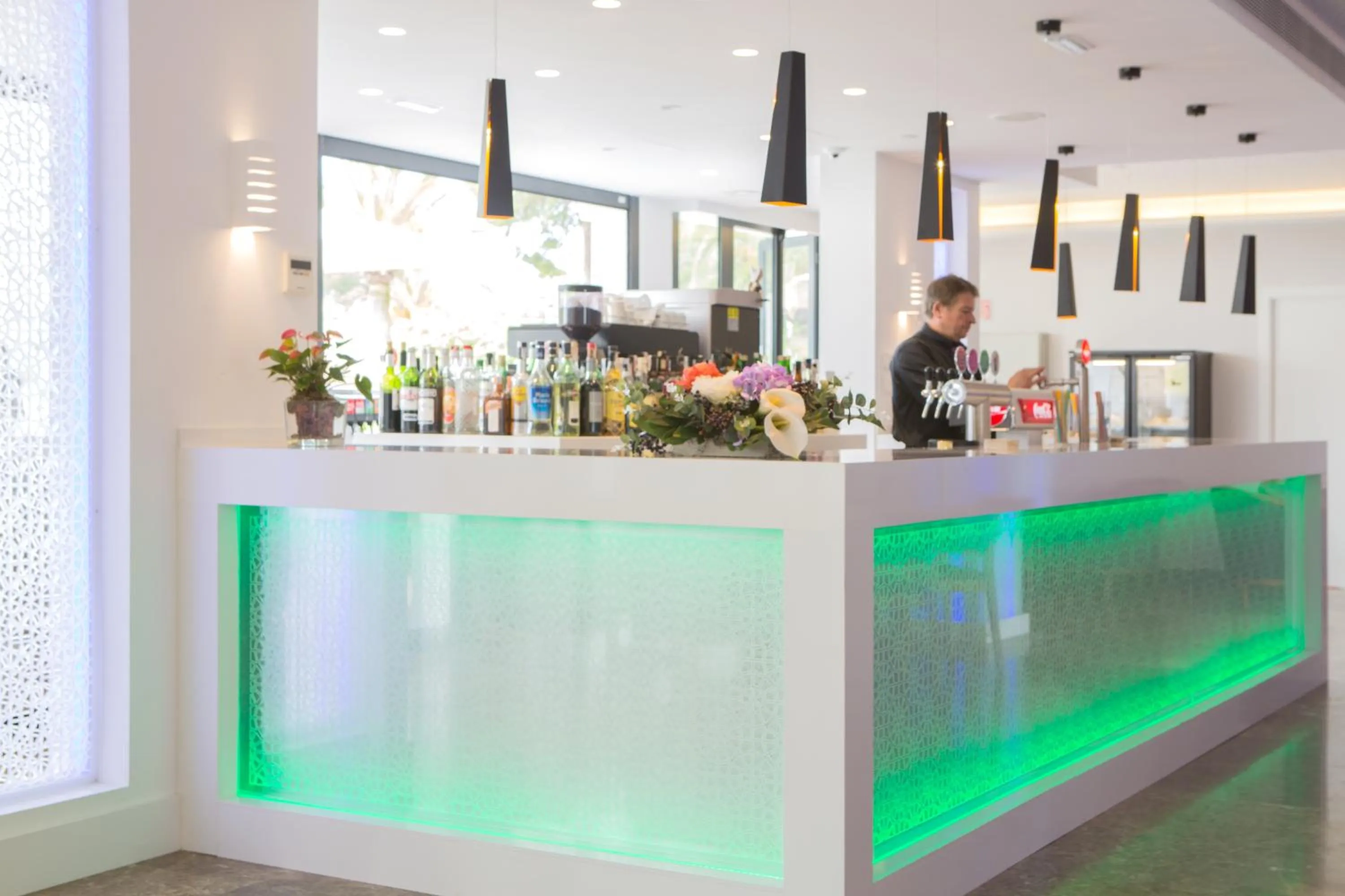 Lounge or bar in Hotel Luxor