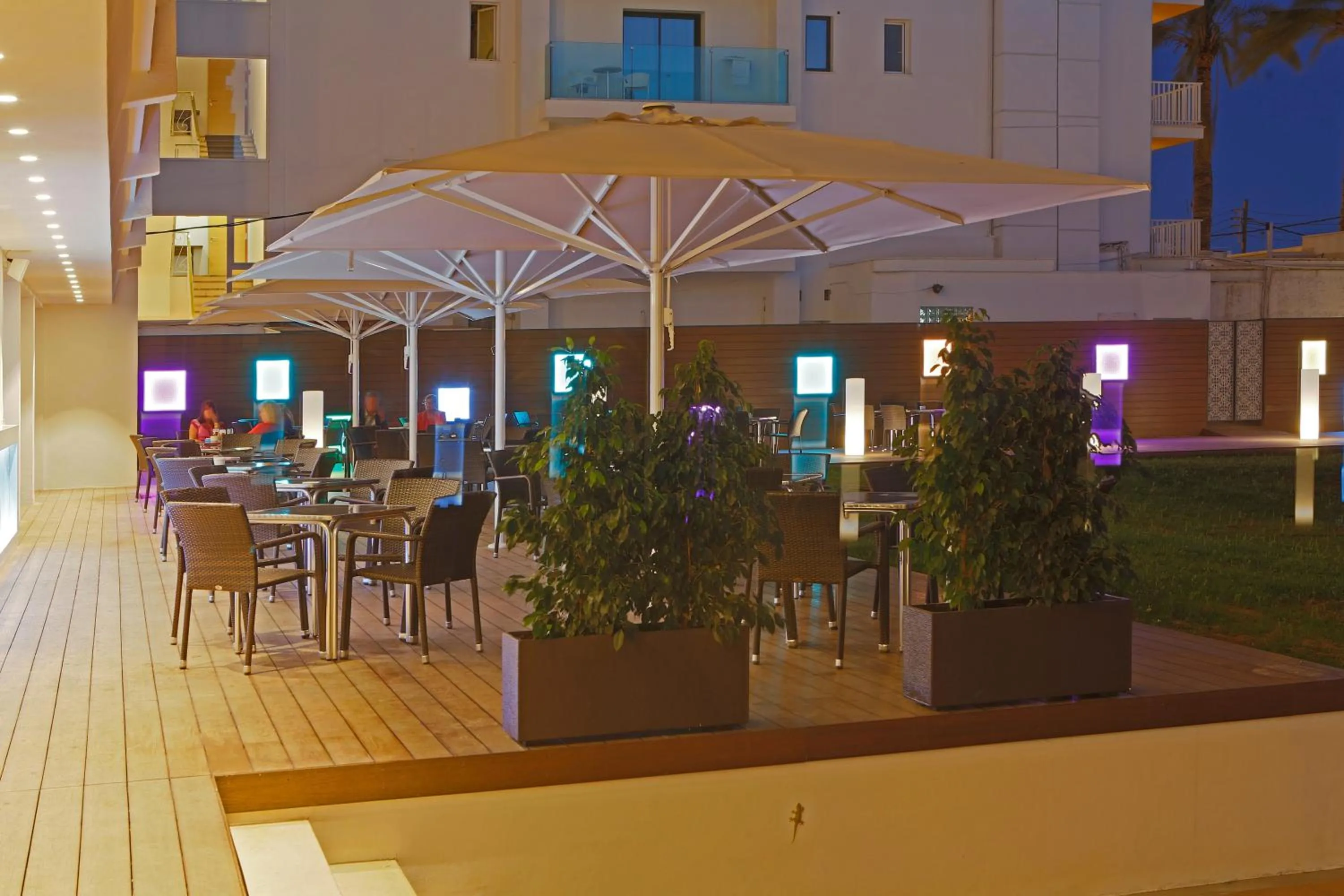 Garden in Hotel Luxor