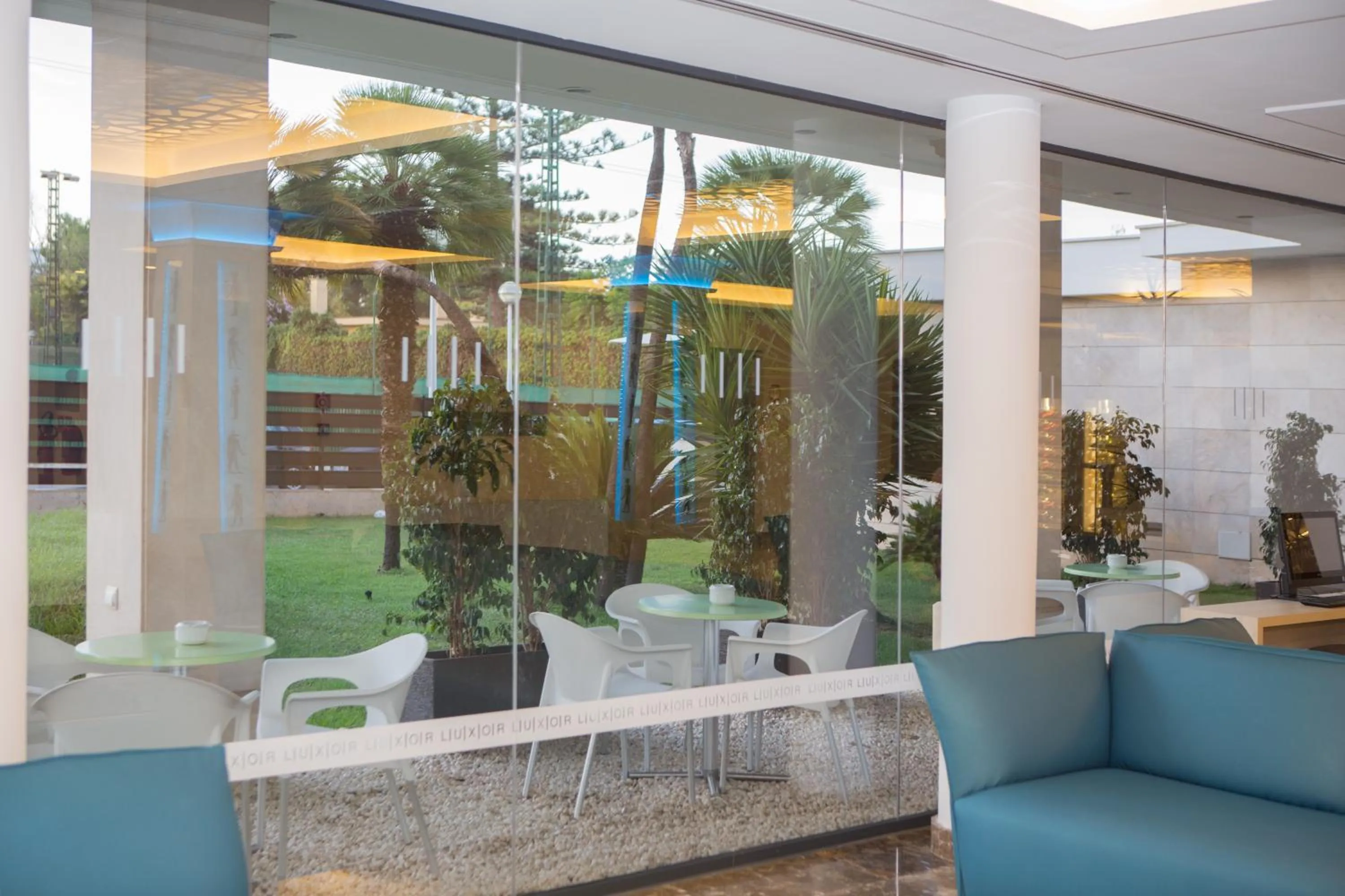 On site in Hotel Luxor