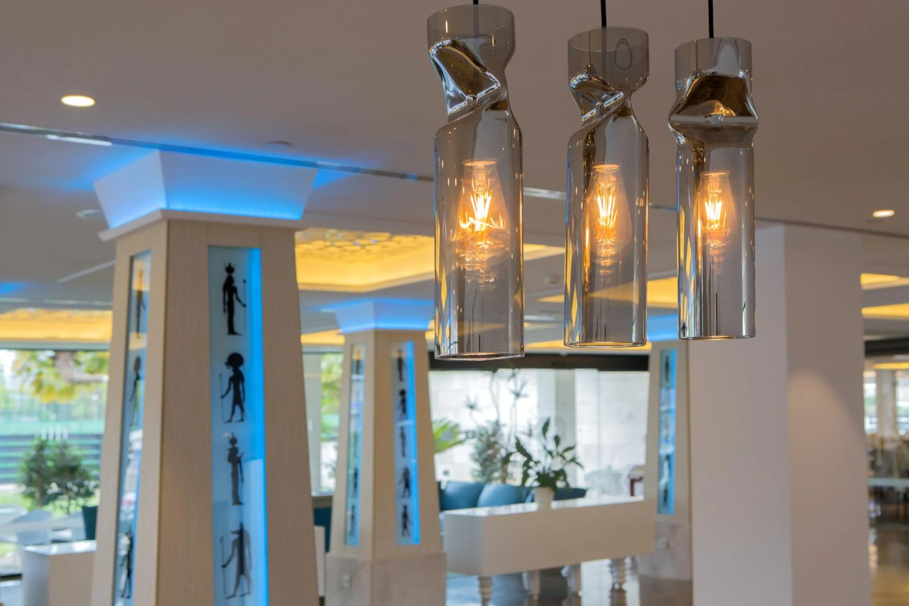 Lobby or reception in Hotel Luxor