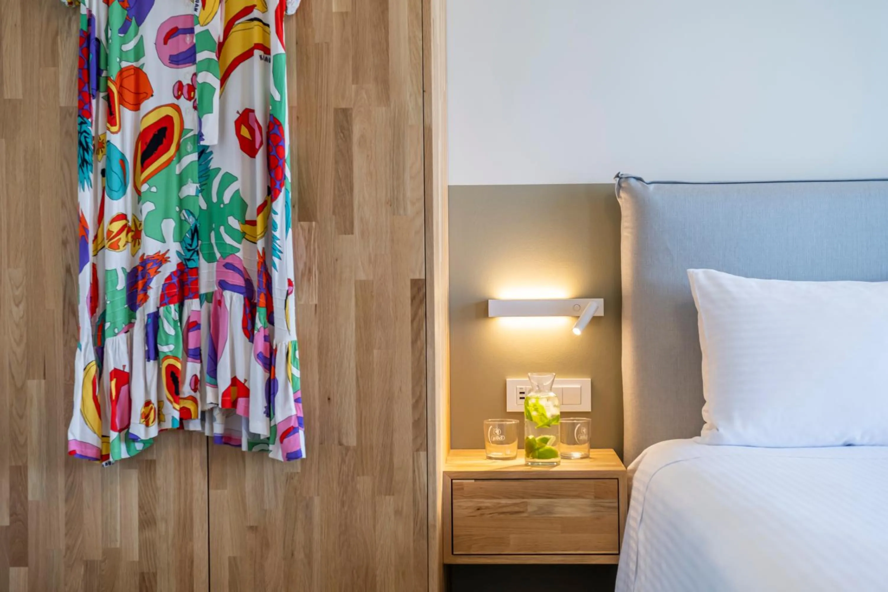 Decorative detail, Bed in Nelly's Apartments