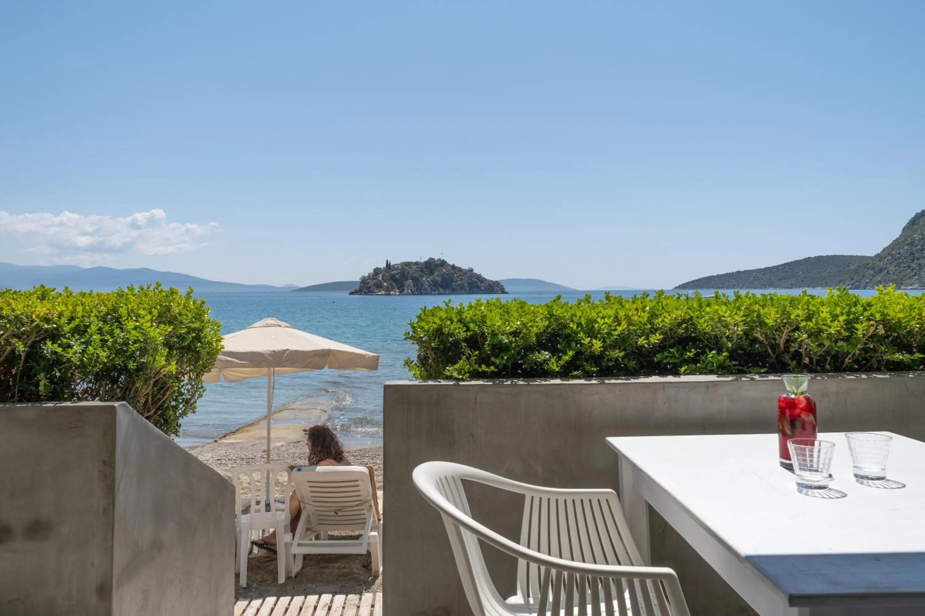 Patio in Nelly's Apartments