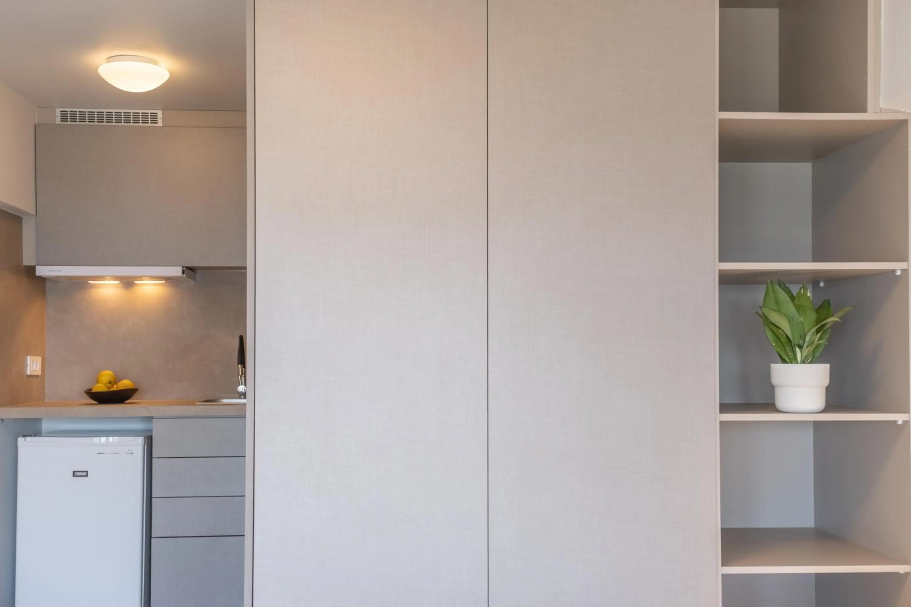 Kitchen or kitchenette in Nelly's Apartments