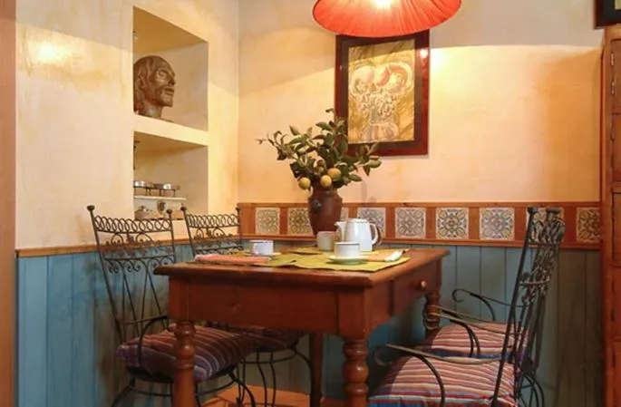 Lobby or reception in B&B Villa Rome