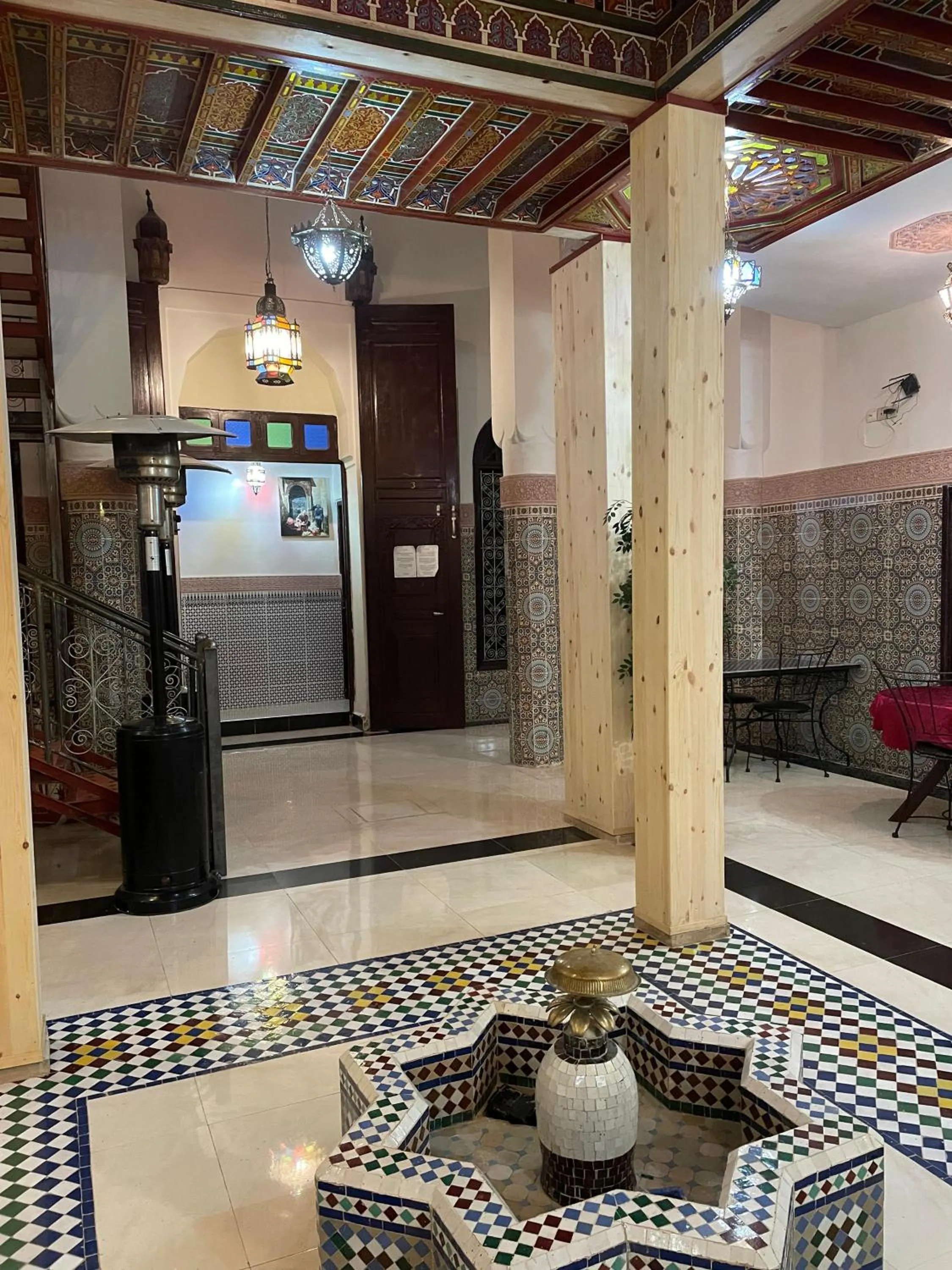 Seating area in La Casa Espanyola