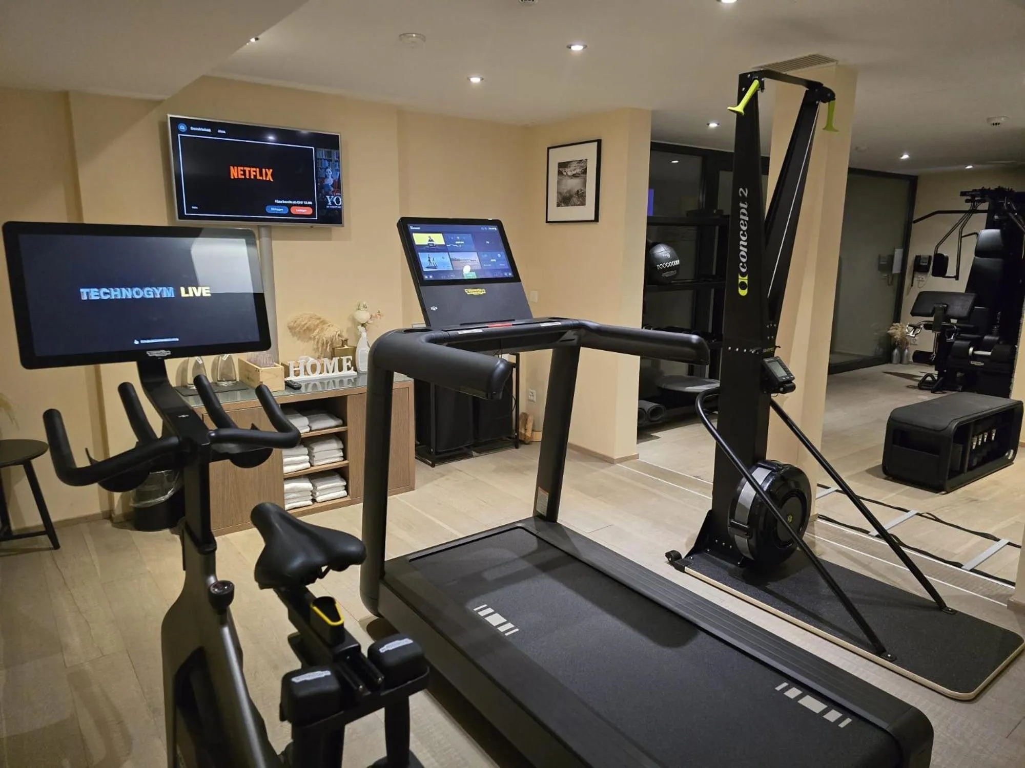 Fitness centre/facilities in Matthiol Boutique Hotel
