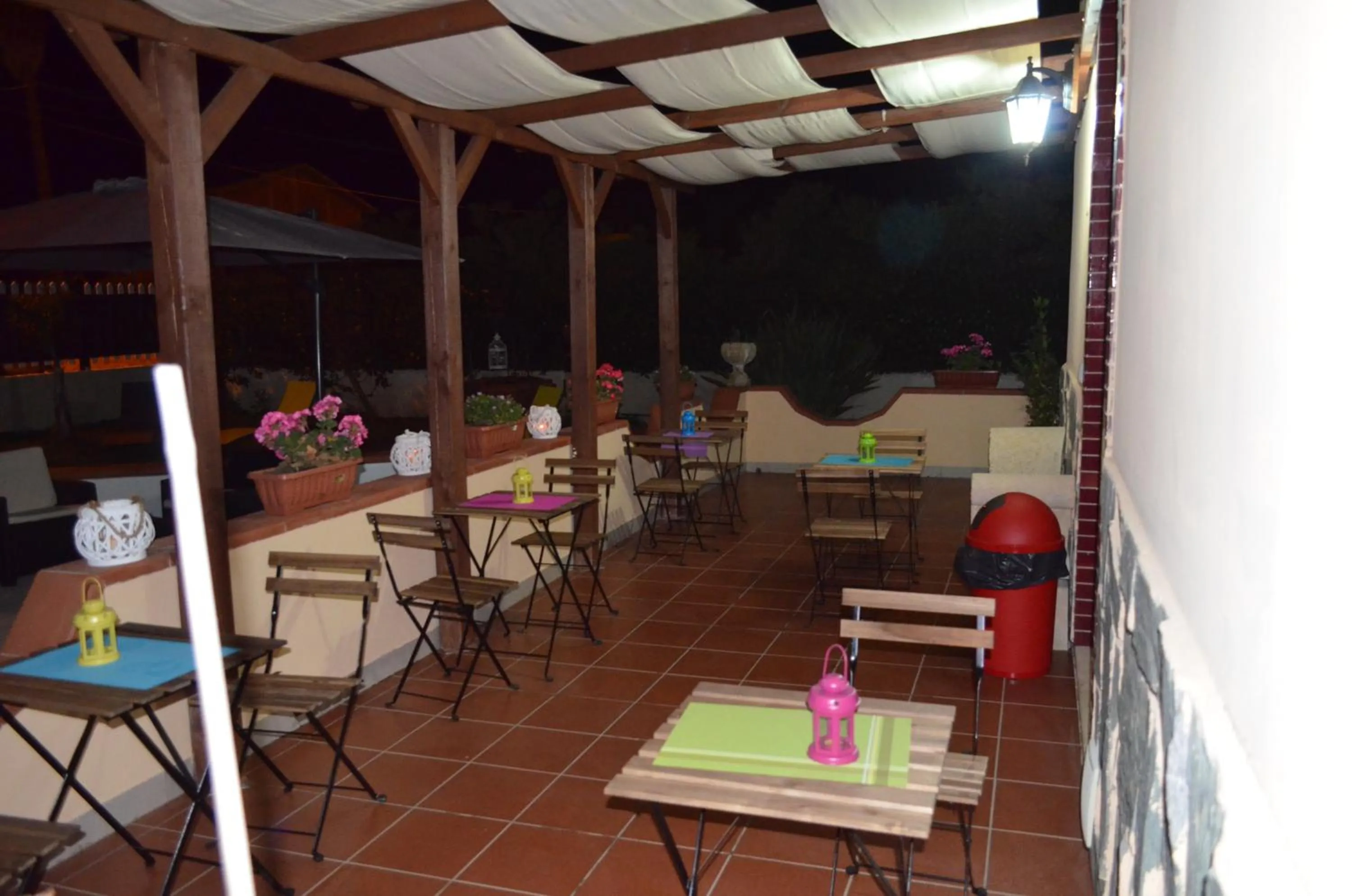 Patio in Villa Anna B&B