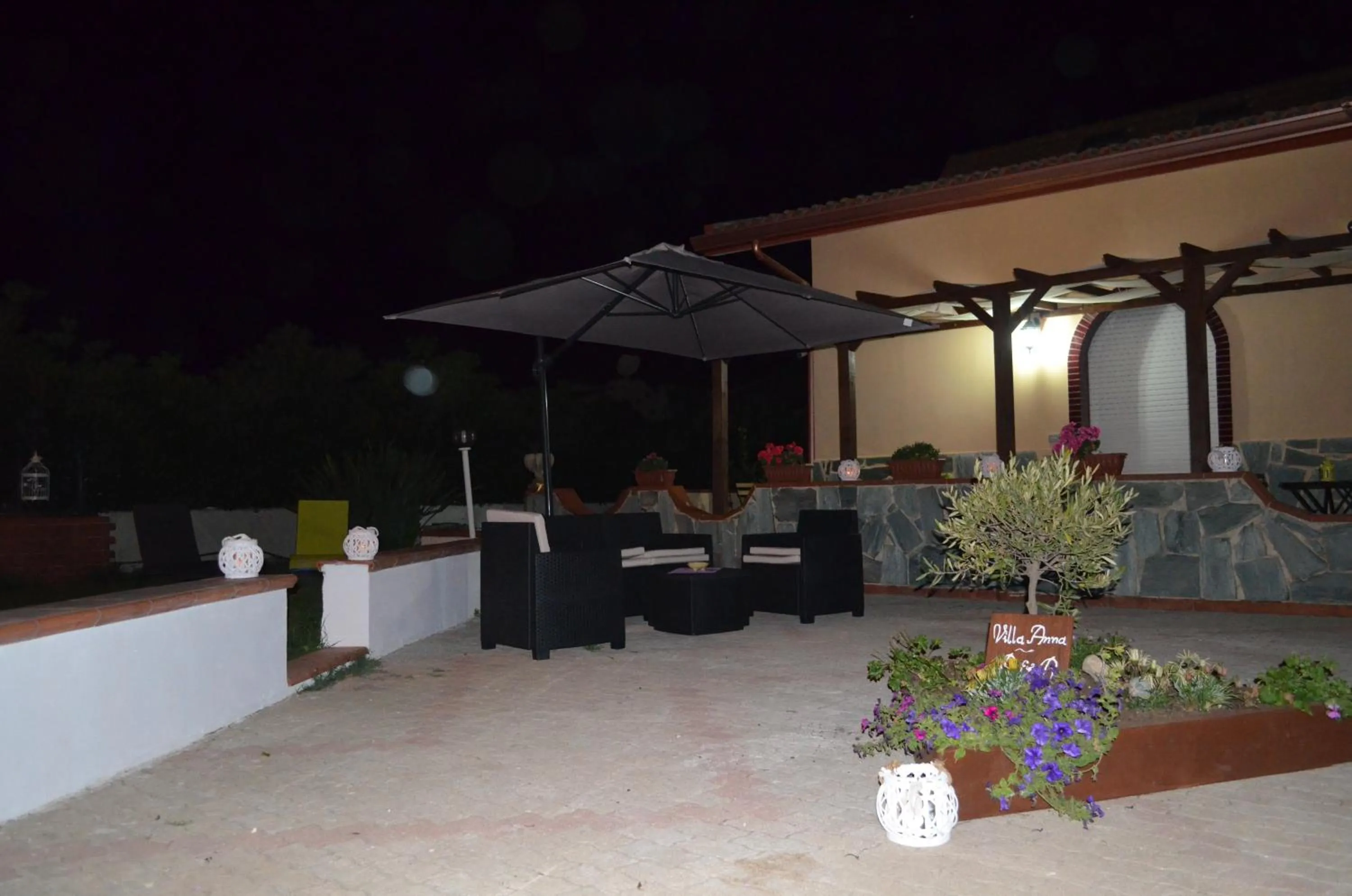 Patio in Villa Anna B&B