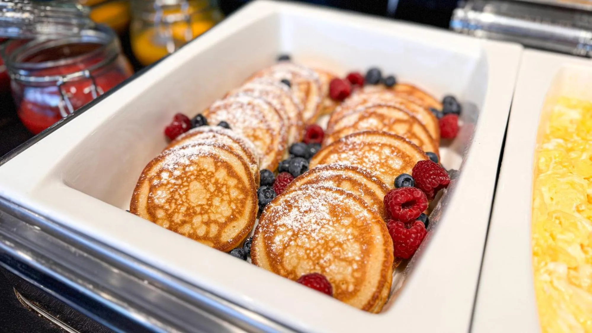 Buffet breakfast in Hotel Victor Pruszków DeSilva