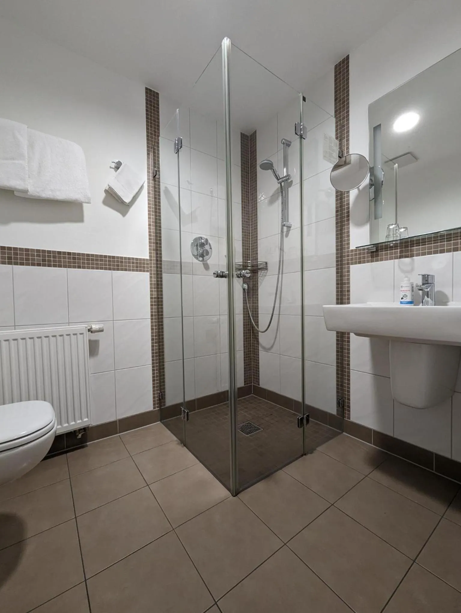 Bathroom in Burghotel Haselünne