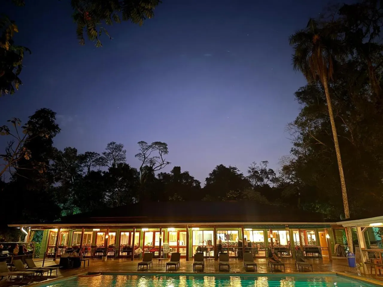 Restaurant/places to eat in La Reserva Virgin Lodge