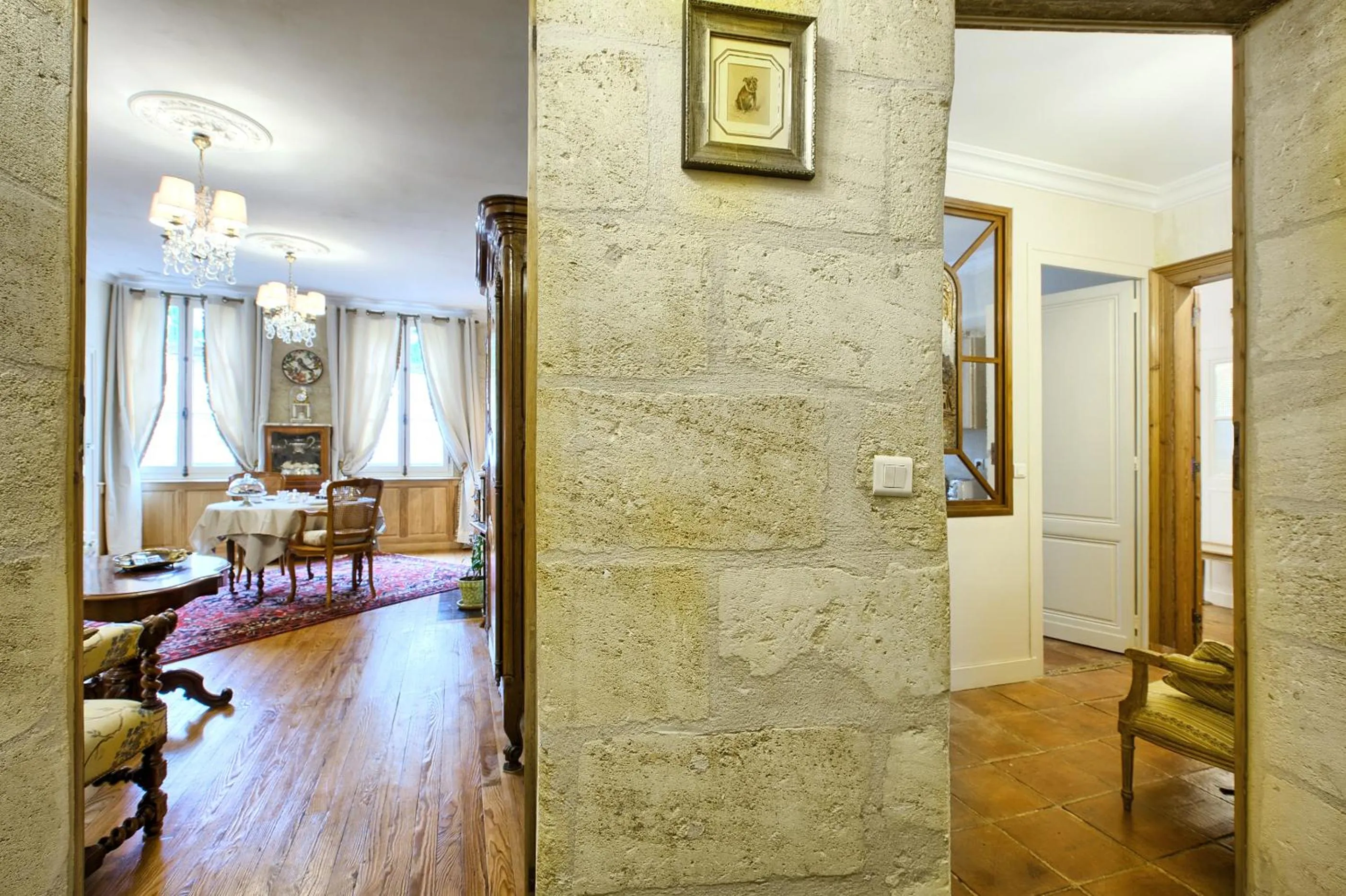 Communal lounge/ TV room in Le Clos De Saint Seurin