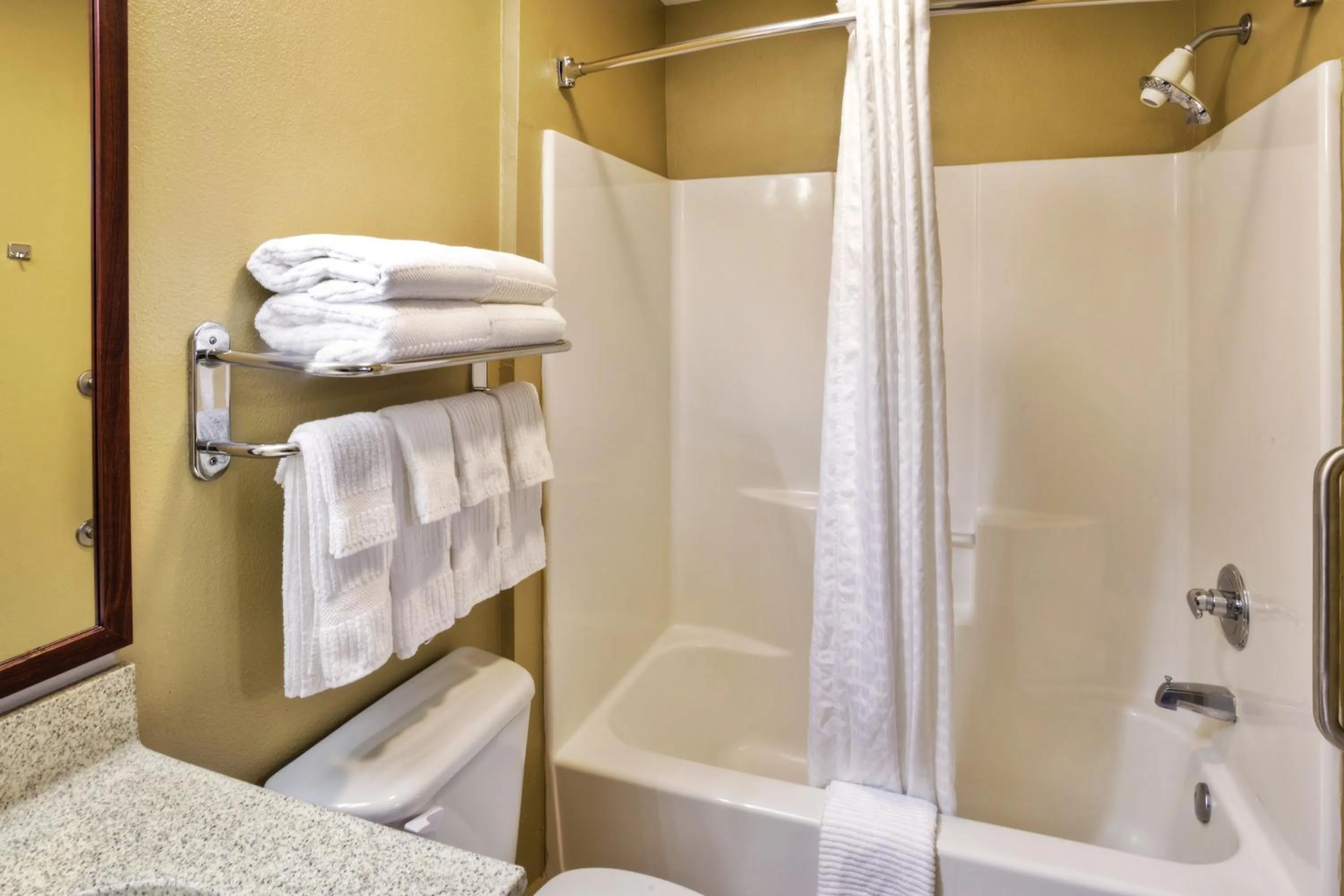 Bathroom in Candlewood Suites Killeen - Fort Hood Area by IHG
