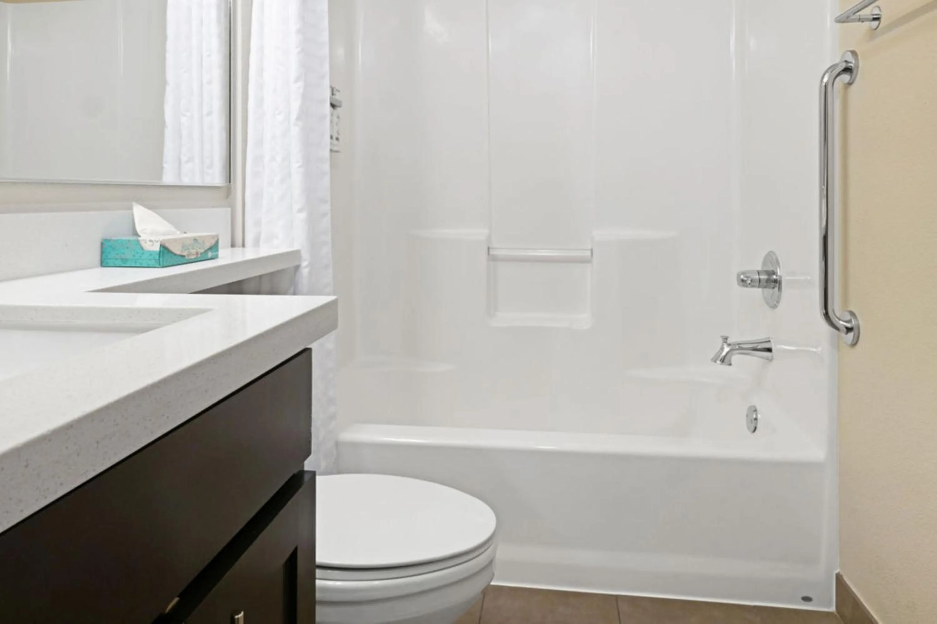 Bathroom in Candlewood Suites Killeen - Fort Hood Area by IHG