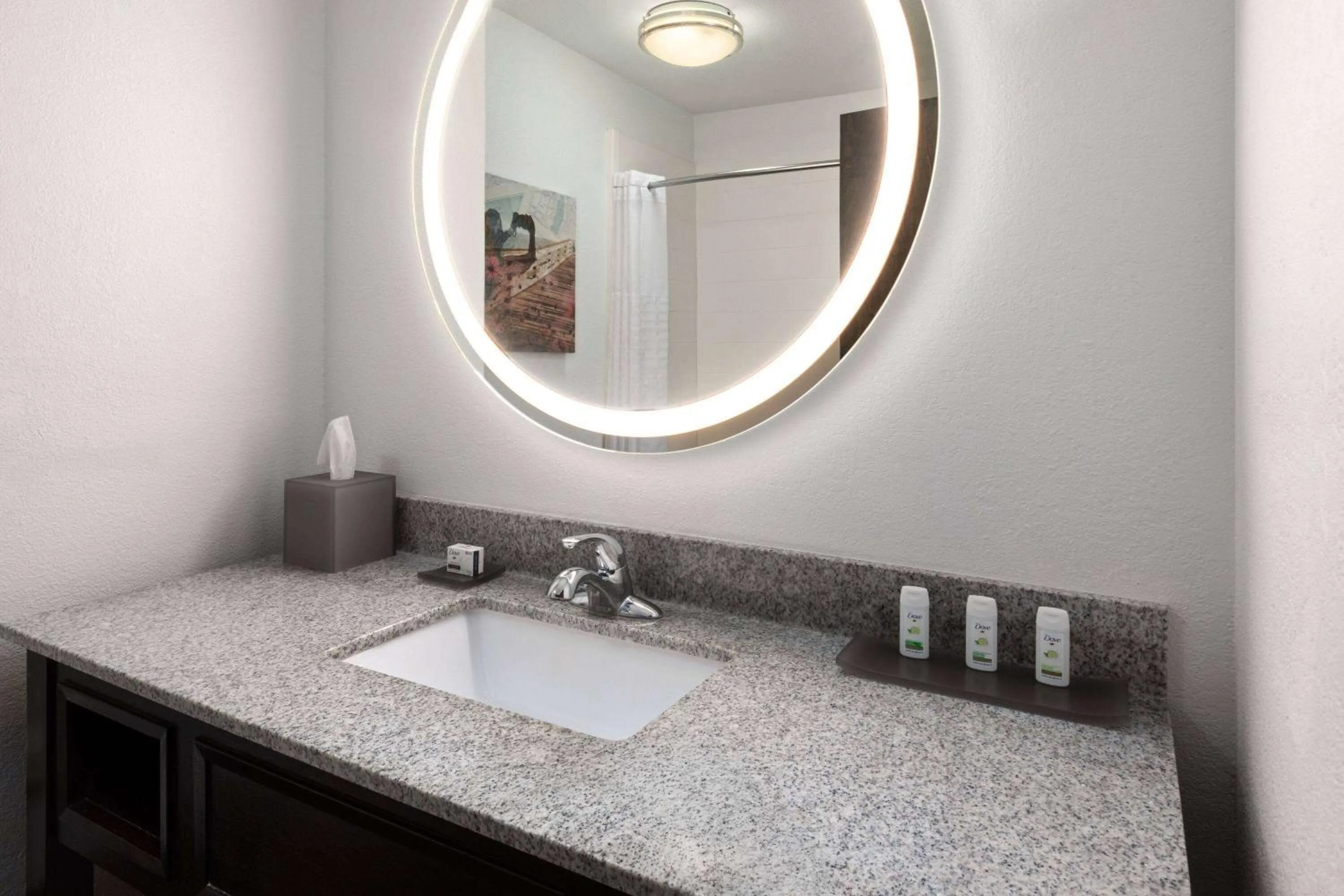 Bathroom in La Quinta Inn & Suites by Wyndham Meridian