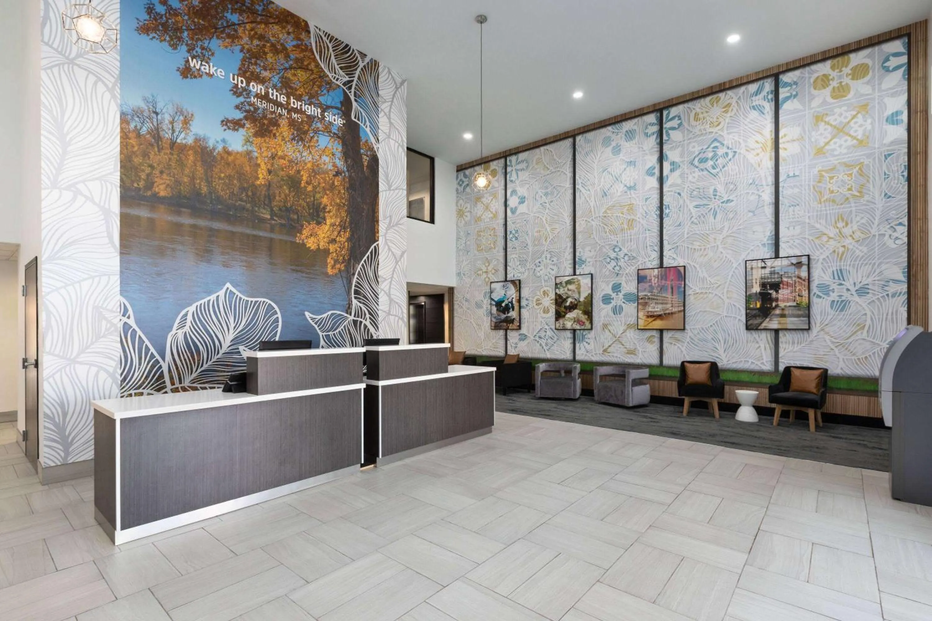 Lobby or reception in La Quinta Inn & Suites by Wyndham Meridian