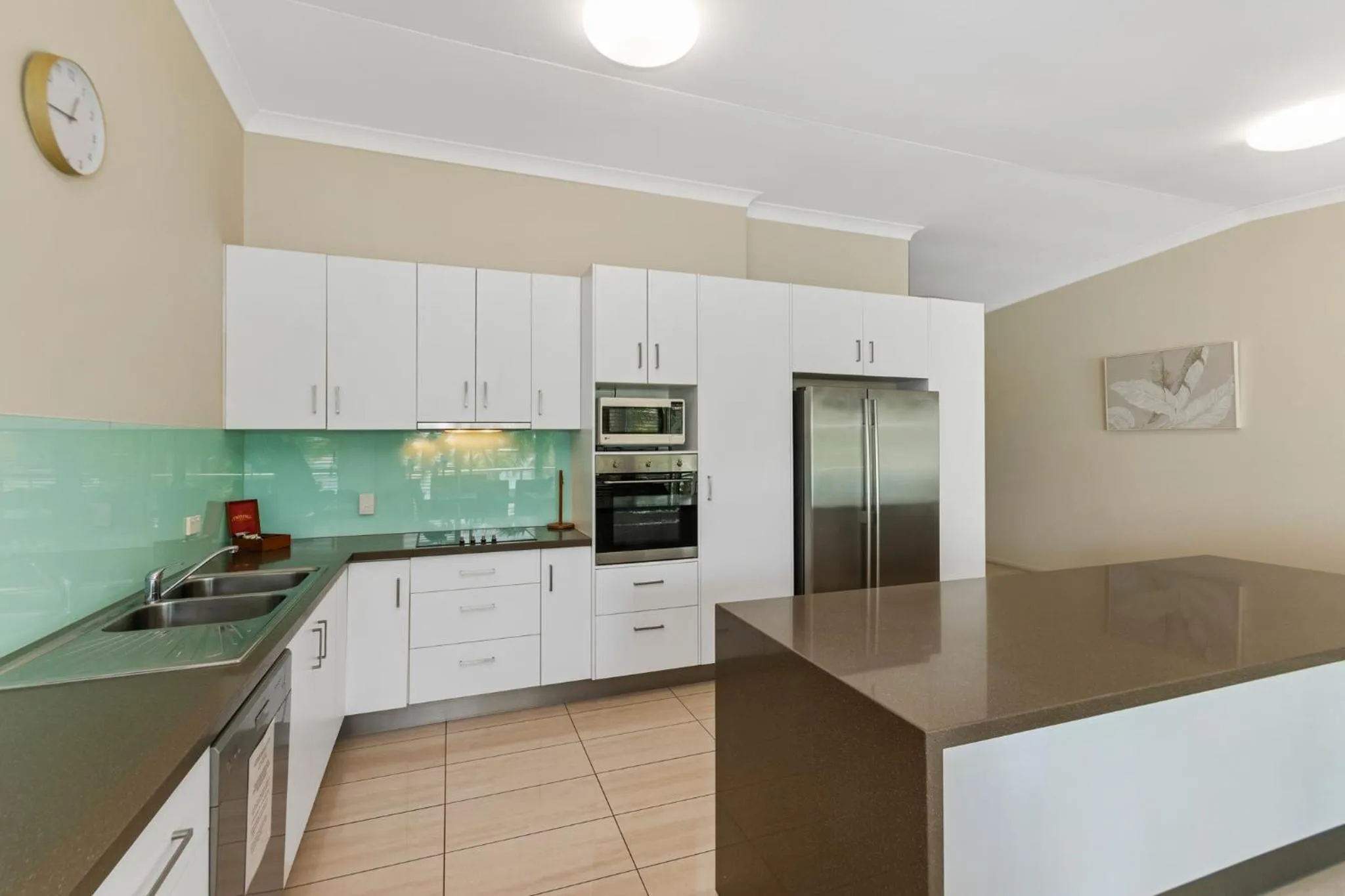 kitchen in Mariners North Holiday Apartments