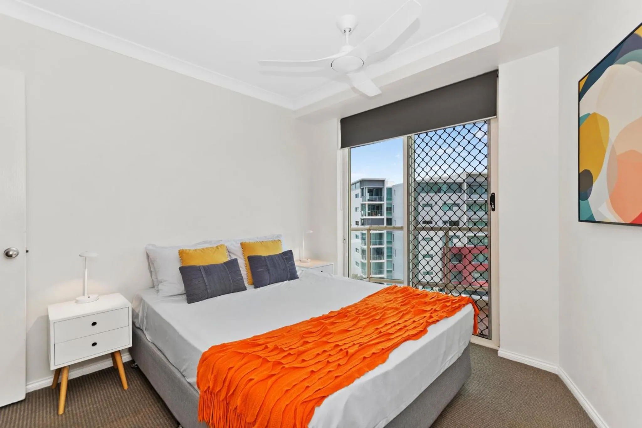 Bedroom, Bed in Mariners North Holiday Apartments