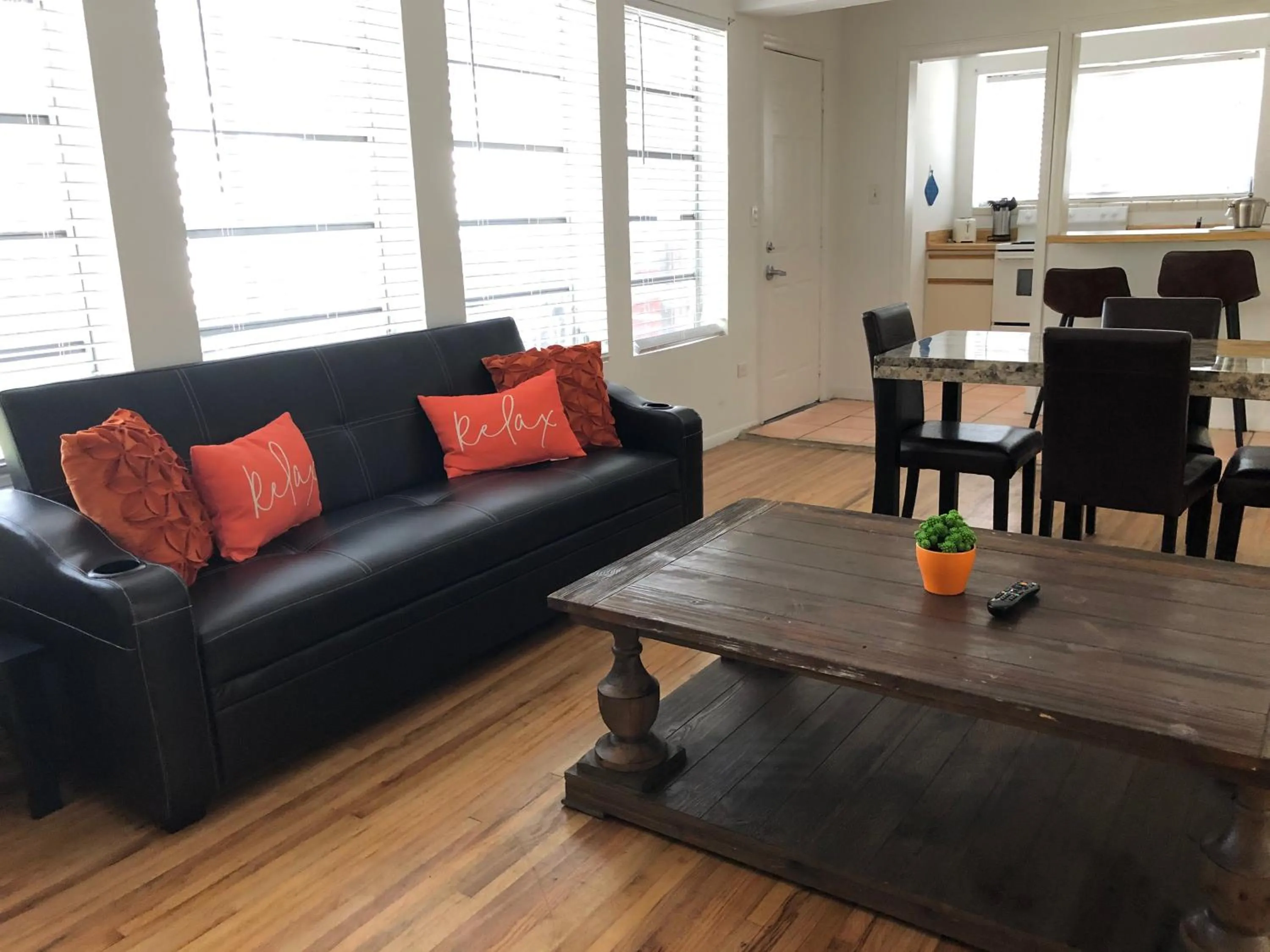 Living room in Beach Place Hotel