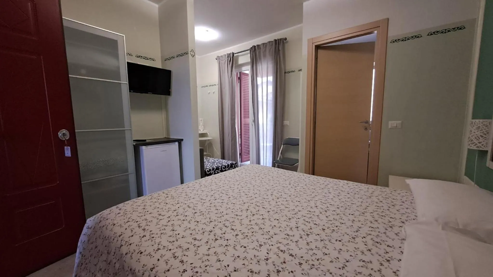 furniture, Bed in Guest House Roma Express