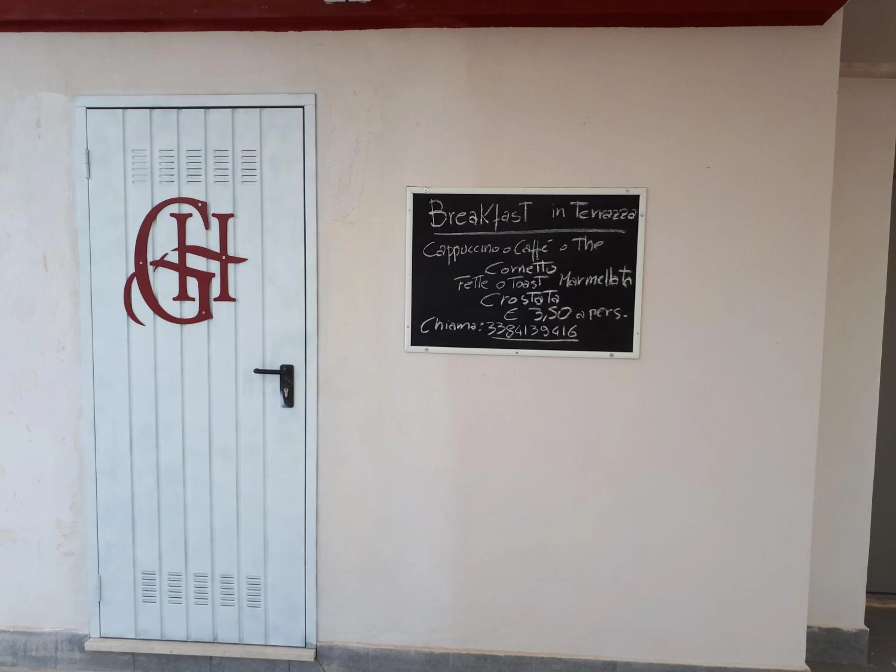 Balcony/Terrace in Guest House Roma Express